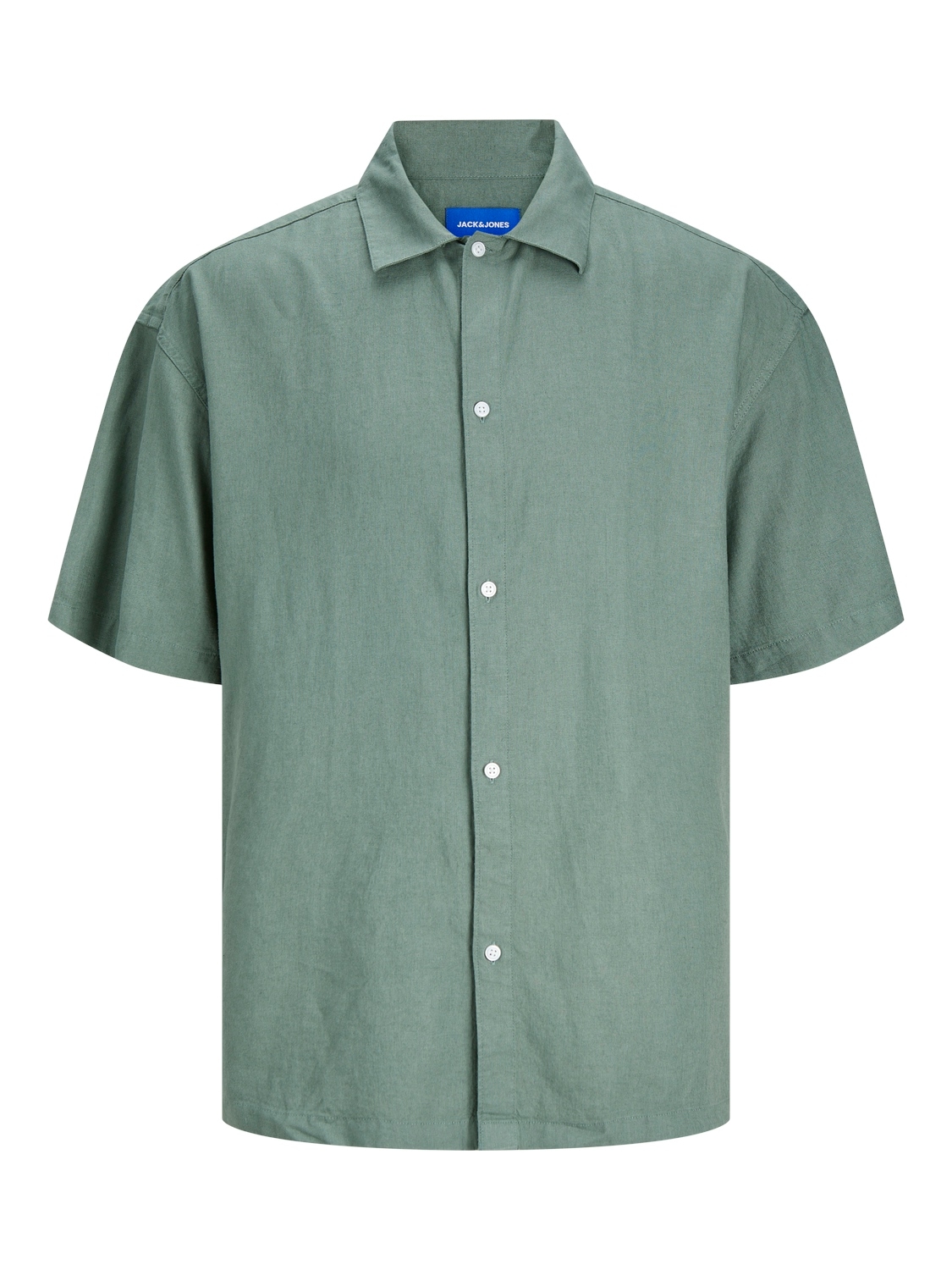 Jack & Jones Kurzarmhemd »JORFARO LINEN OVERSIZED SHIRT SS SN«