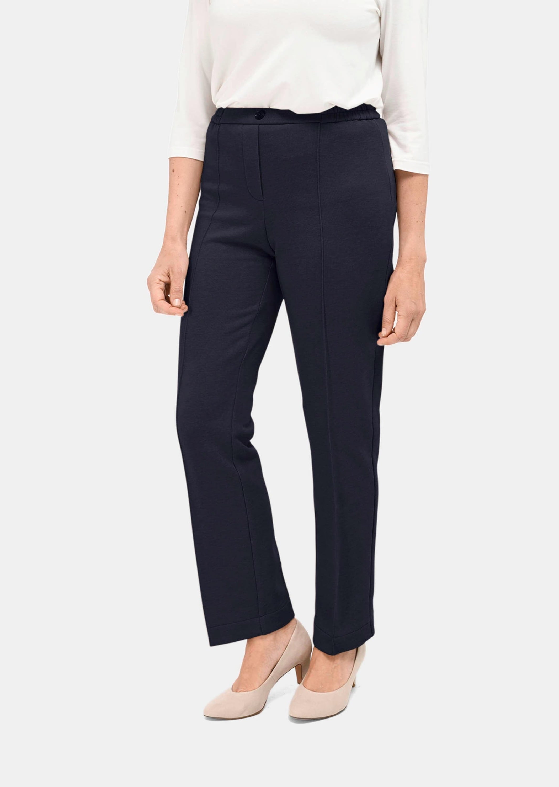 GOLDNER Schlupfhose »Kurzgröße Thermo-Jerseyschlupfhose MARTHA«