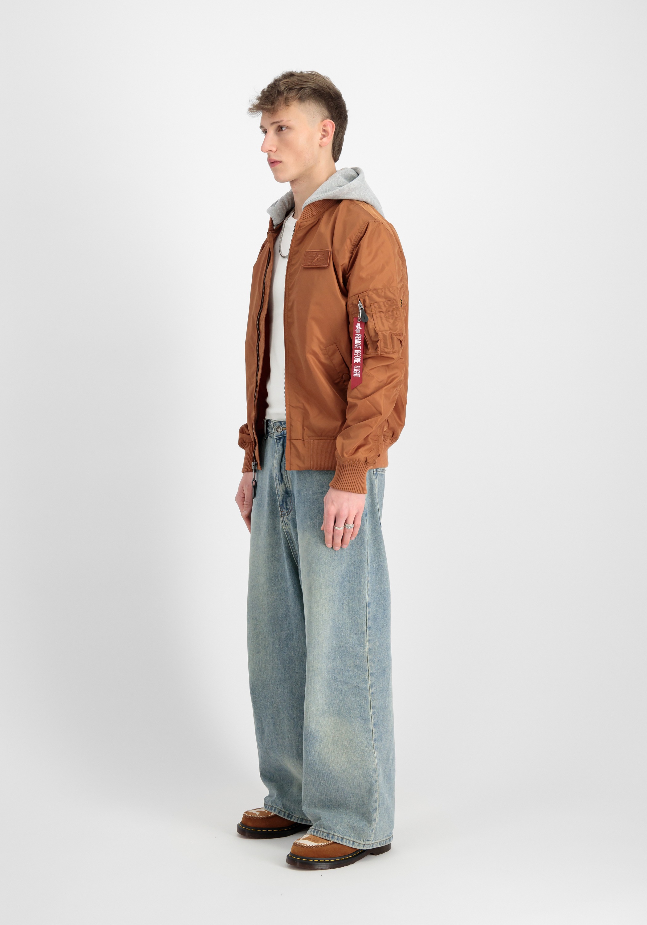 Alpha Industries Bomberjacke »MA-1 TT Hood Light«