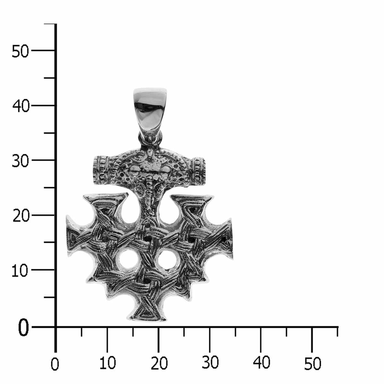 OSTSEE-SCHMUCK Kettenanhänger »- Hiddensee 30 x 30 mm - Silber 925/000 -,«