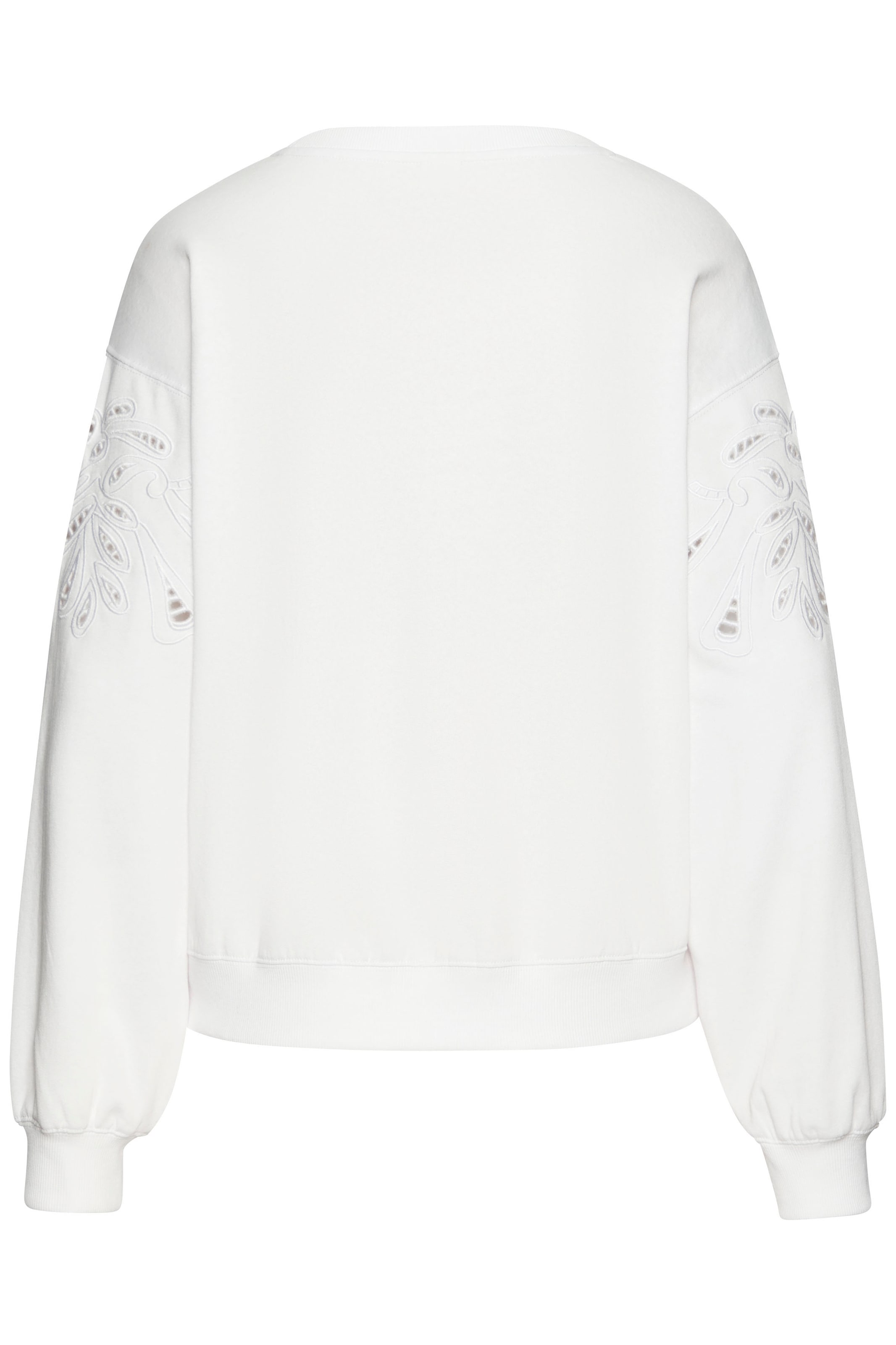 Vivance Sweatshirt, mit Lochstickerei, weicher Baumwoll-Mix