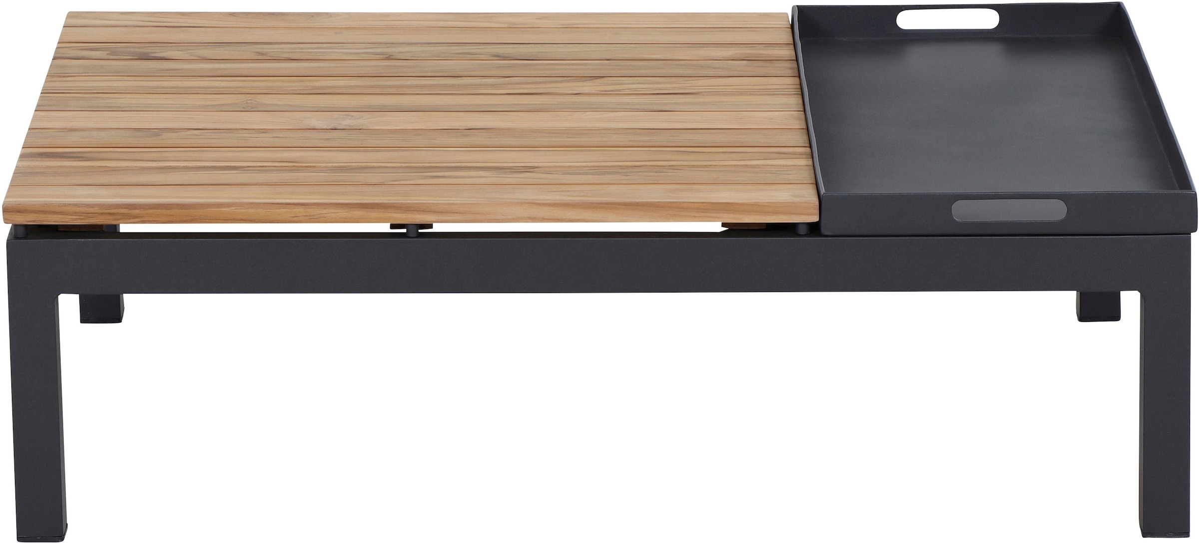 Siena Garden Gartenlounge-Set »Alvida« Set, 15 Stk. tlg. best. aus 2 Sofas, 1 Ecksofa, 1 Tisch und 12 Kissen