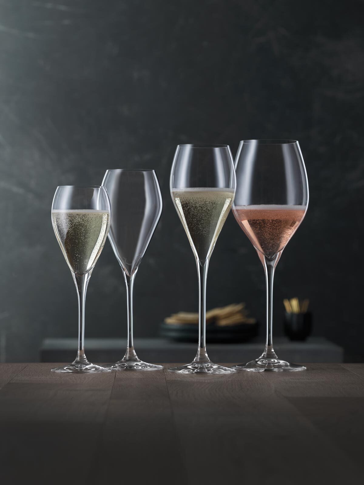 SPIEGELAU Champagnerglas »Champagnergläser Sparkling Party 230 ml 6er Set transparent« Spülmaschinenfest