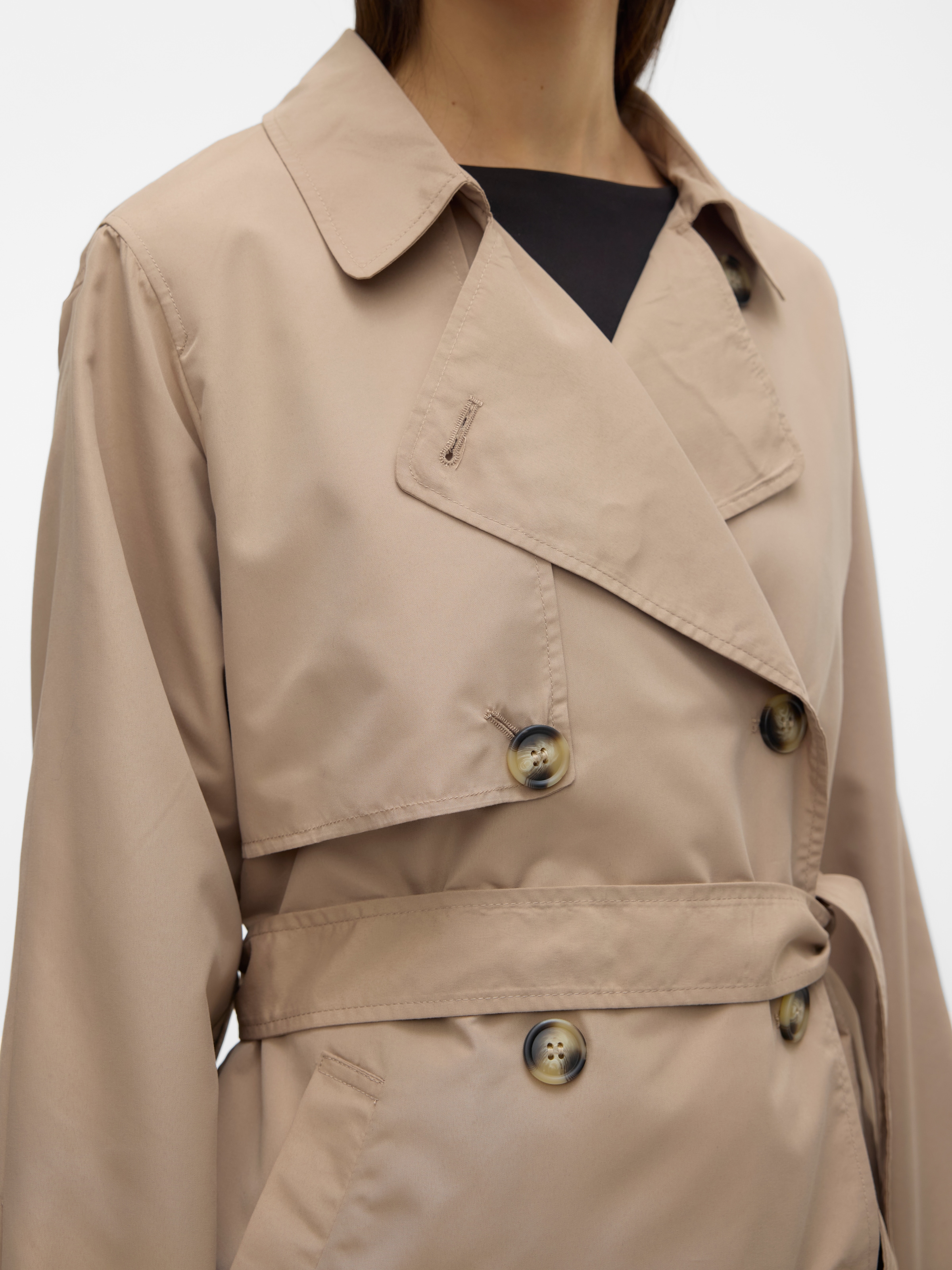 Vero Moda Kurzjacke »VMZOA TRENCHCOAT NOOS«, ohne Kapuze