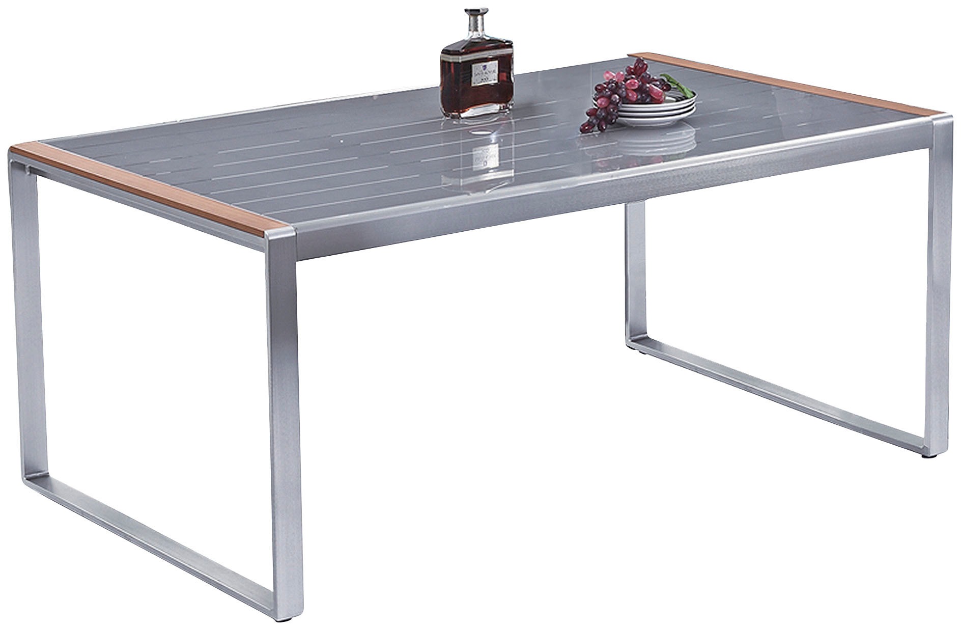 Garden Pleasure Garten-Essgruppe »AVA«, (7 tlg.), robustes Tischdesign
