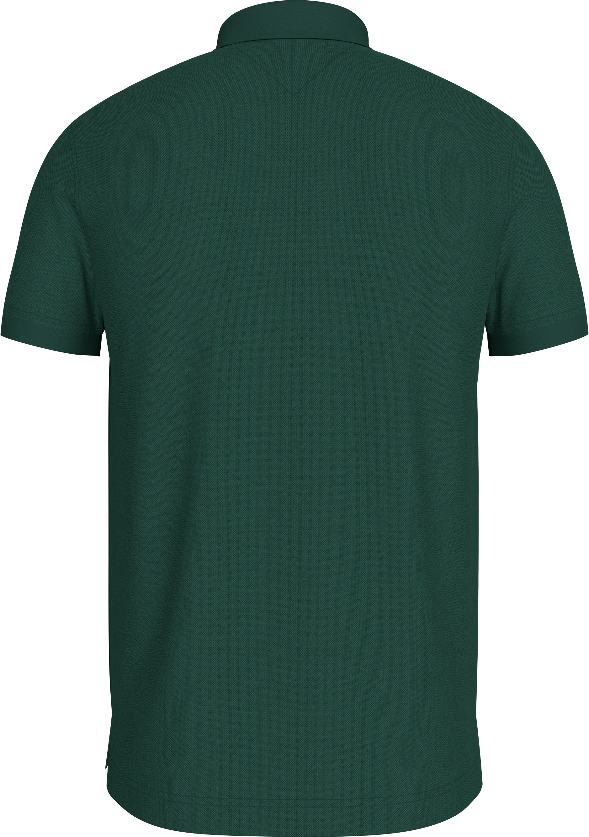 Tommy Hilfiger Poloshirt »1985 SLIM POLO mit Piqué-Struktur und Stickerei«, meliert, casual, slim fit, Baumwollmix, Polokragen