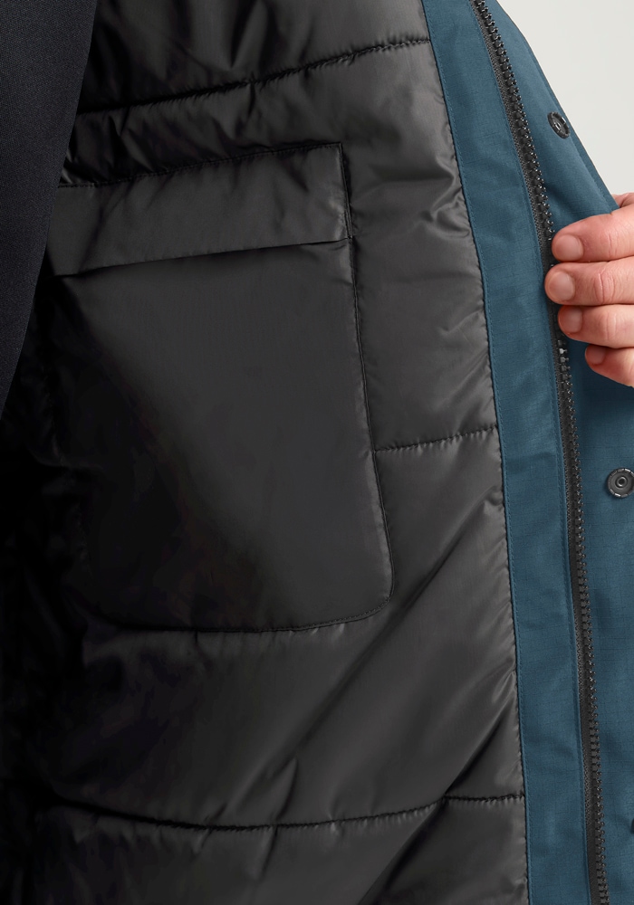 Jack Wolfskin Winterjacke »GLACIER SHIELD JKT M«, mit Kapuze