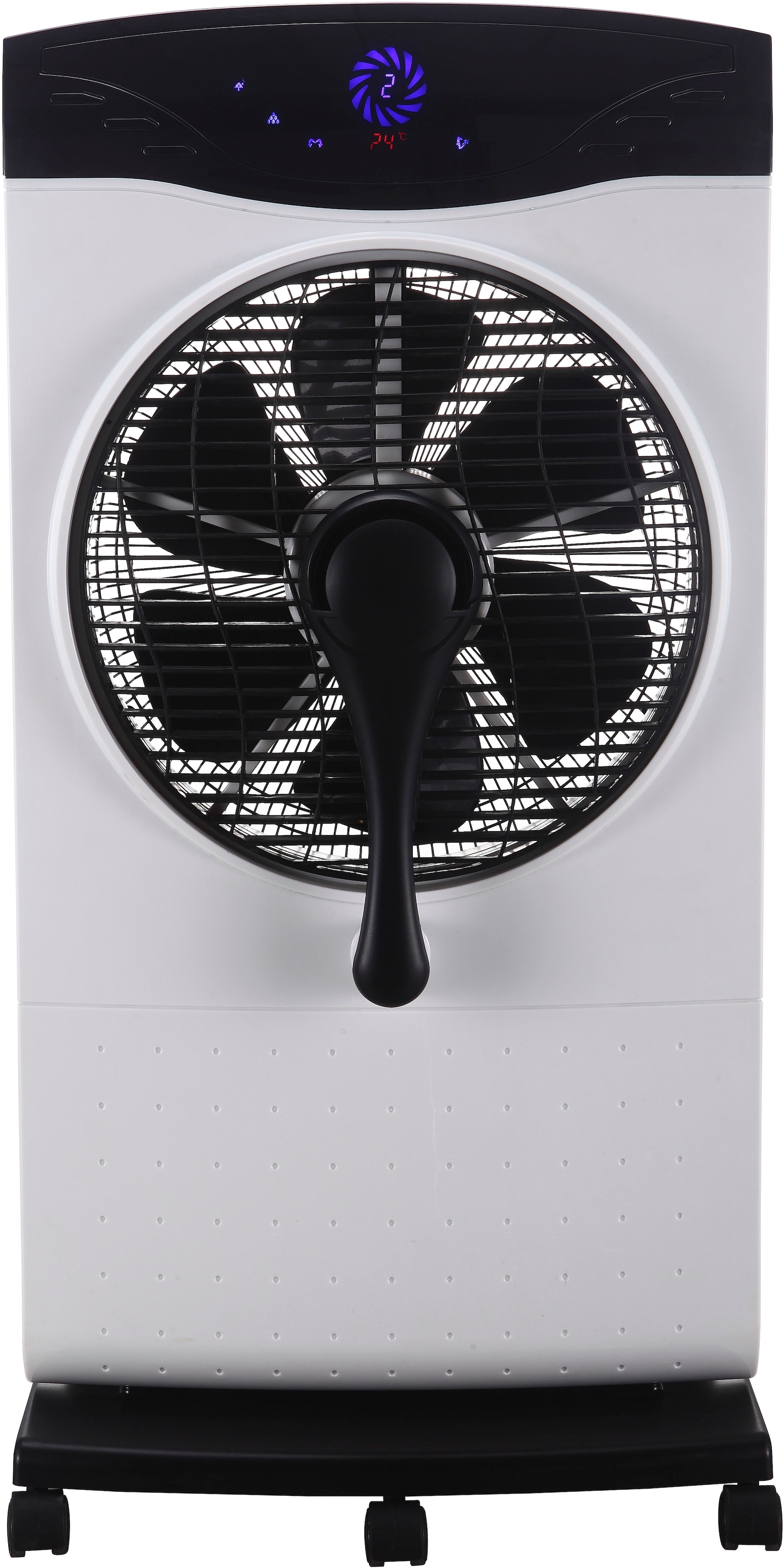 Sonnenkönig Standventilator »Air Fresh 5S, Leistung 100W, LED-Display, Ionisator, 9h Timer,«, Fernbedienung, 3 Ventilationsstufen, 4.6L Wassertank