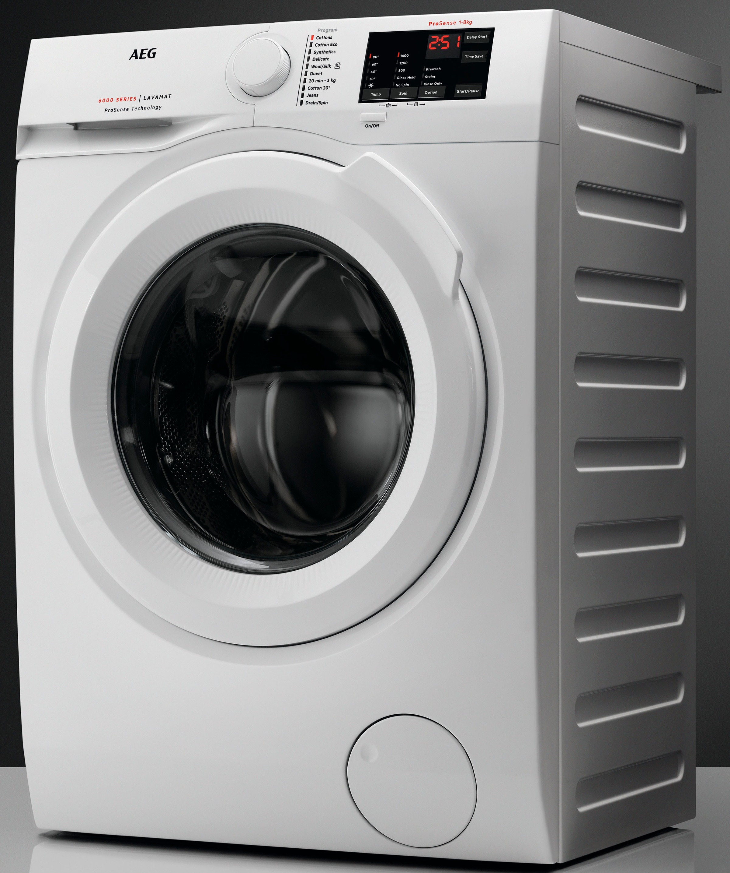 AEG Waschmaschine Serie 6000 »L6FBG51470«, 7 kg, 1400 U/min, ProSense Mengenautomatik