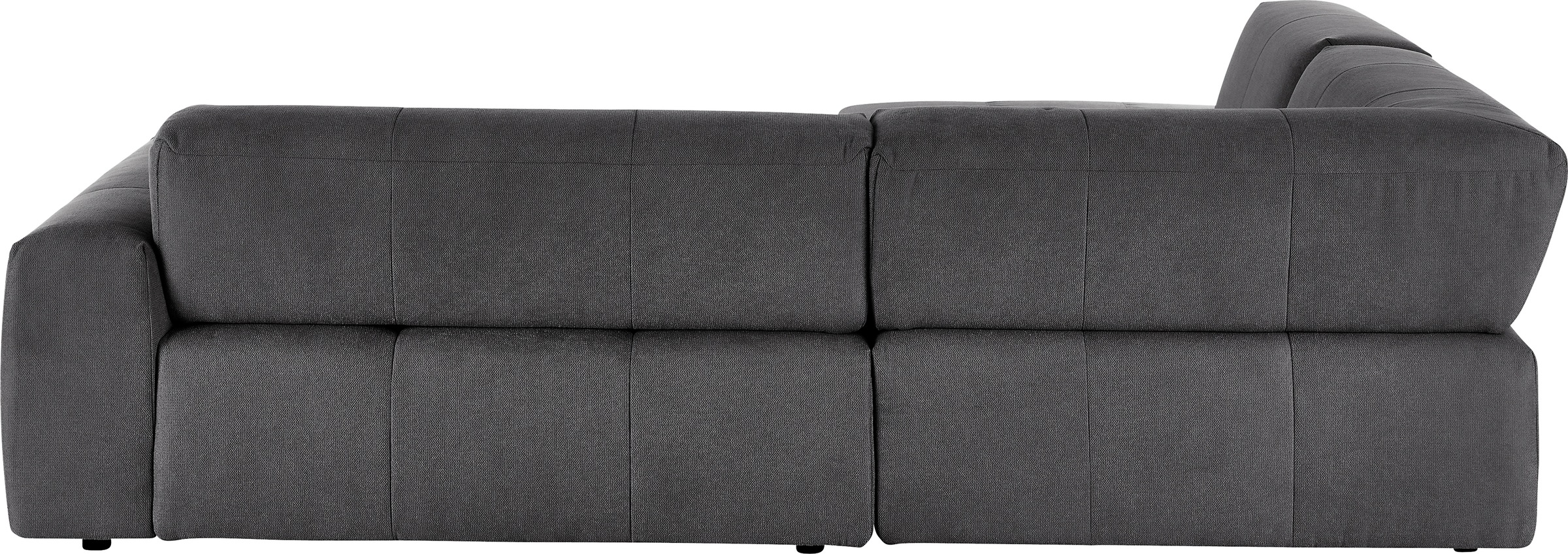 3C Candy Ecksofa »Yoshy Komfortsofa, bequem und modern, hochwertige Verarbeitungsdetails«, Zwei verschiedene Sitztiefen durch verstellbare Rückenlehne, L-Form