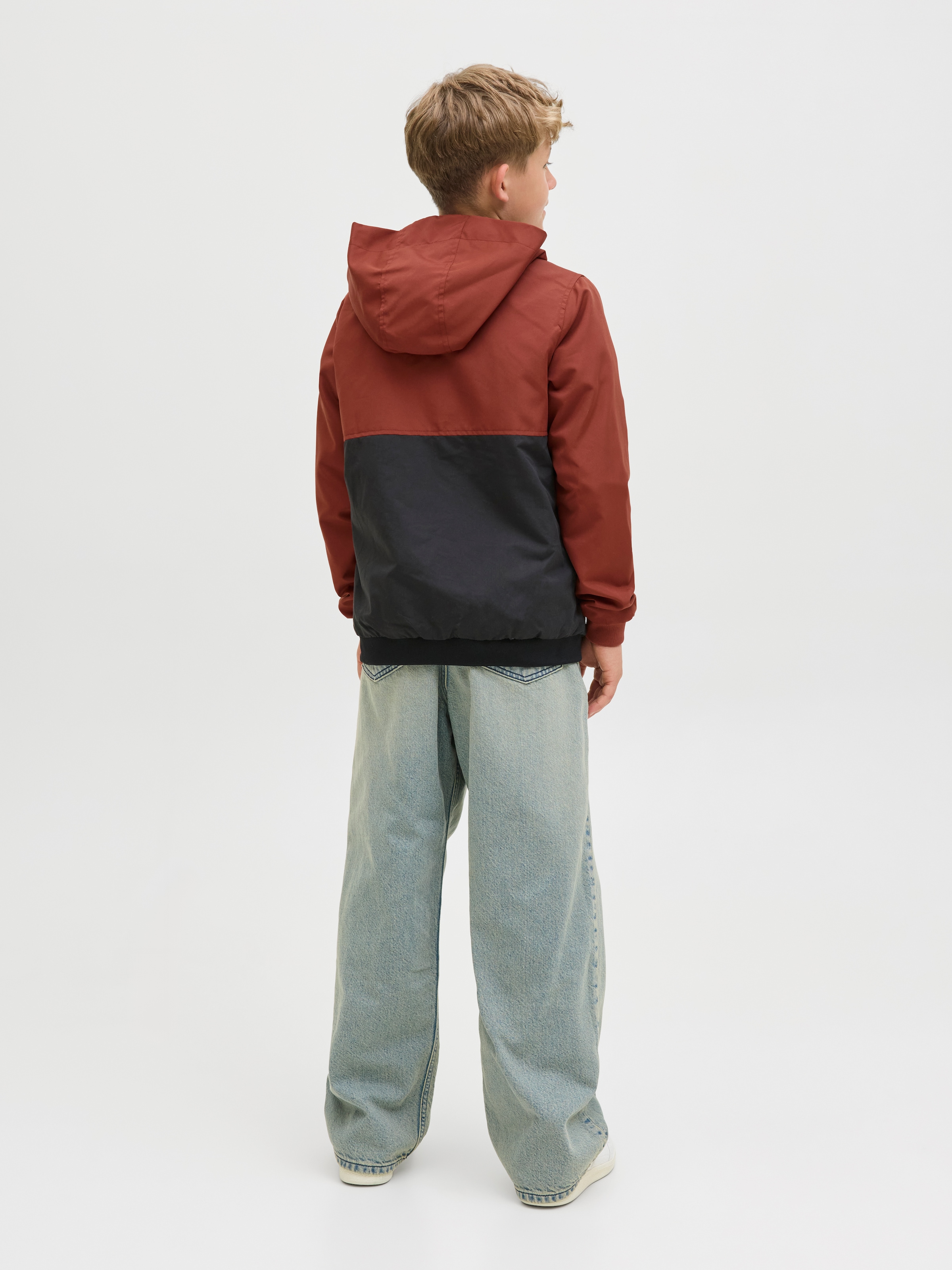 Jack & Jones Junior Outdoorjacke »JJERUSH BLOCKING HOOD«, mit Kapuze
