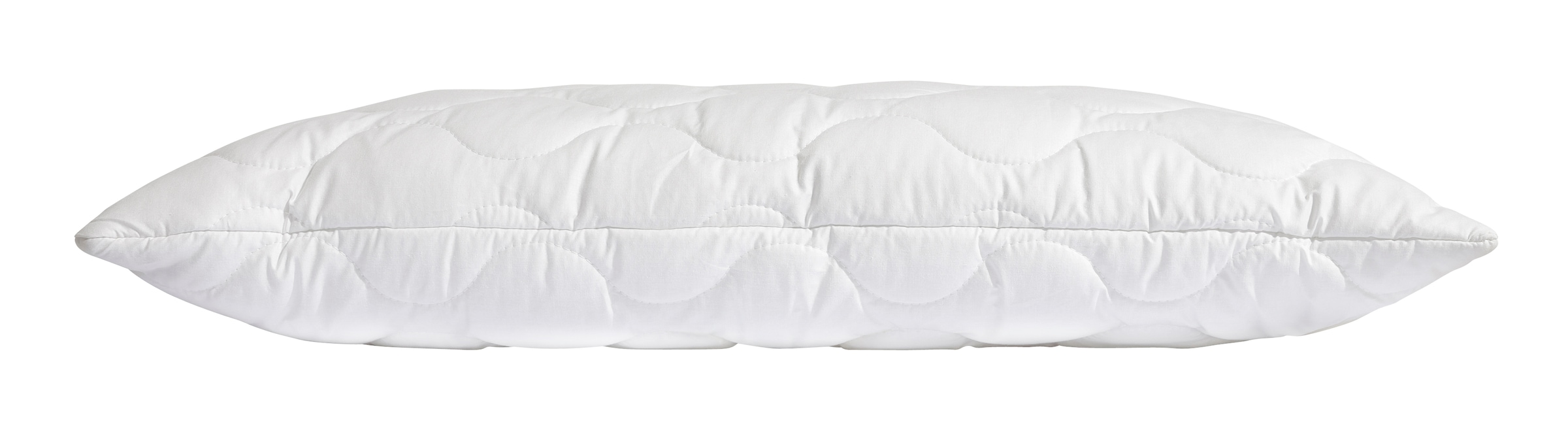 Beco Kunstfaserkopfkissen »Aerelle Blue Eco, Kissen 40x80 & 80x80cm, mit Gratis-Perlenohrsteckern« Füllung: recycelte Faserbällchen 1 Stk. tlg. Jetzt zugreifen: Gratis-Aktion nur bis 31.12.2025!