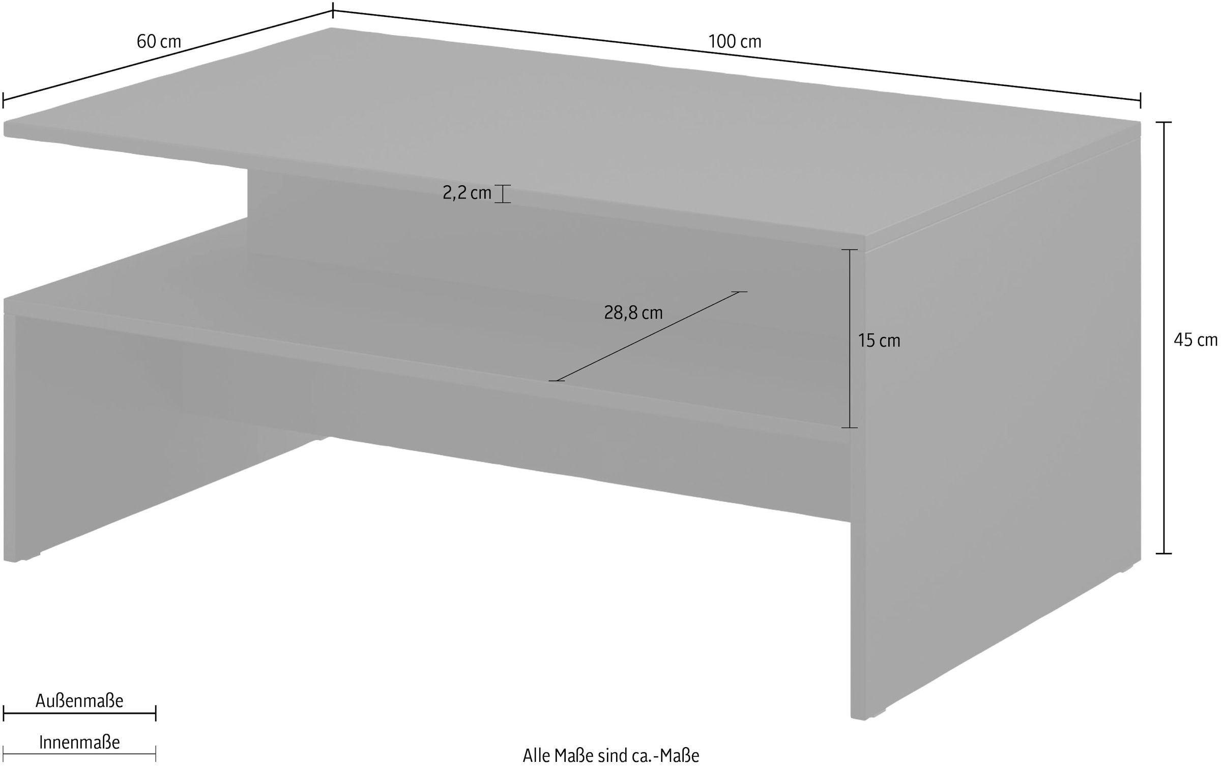 Helvetia Couchtisch »Athens«, Breite ca. 100 cm