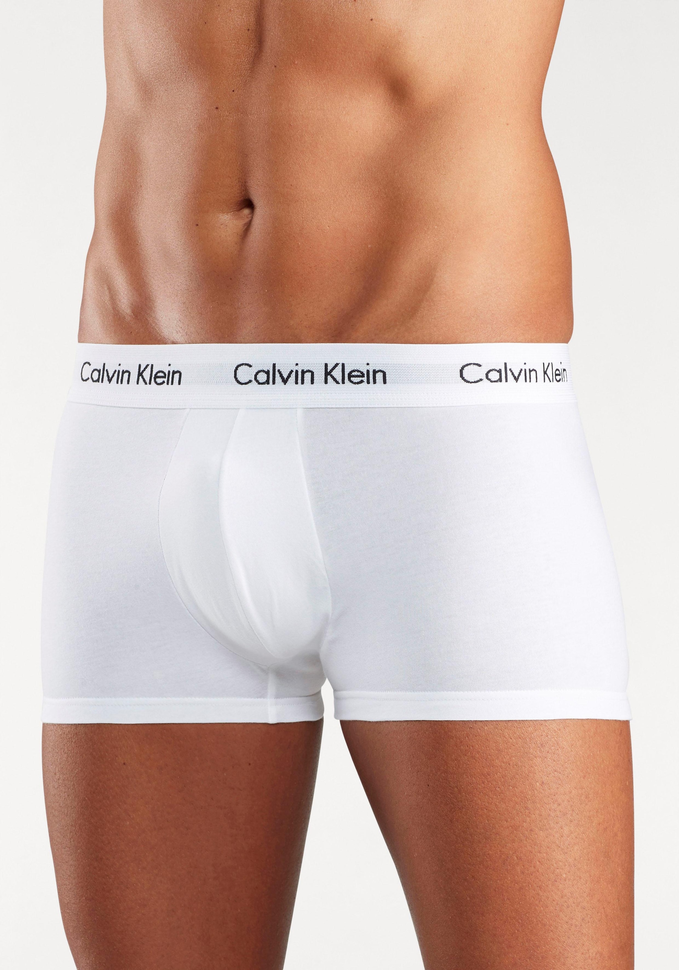 Calvin Klein Underwear Hipster, (3 St.), mit weißem Webbund