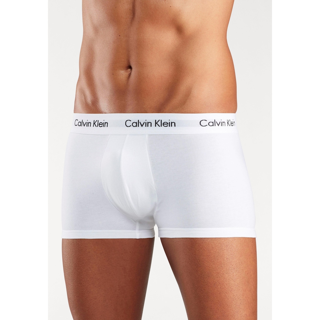 Calvin Klein Underwear Hipster, (3 St.), mit weißem Webbund