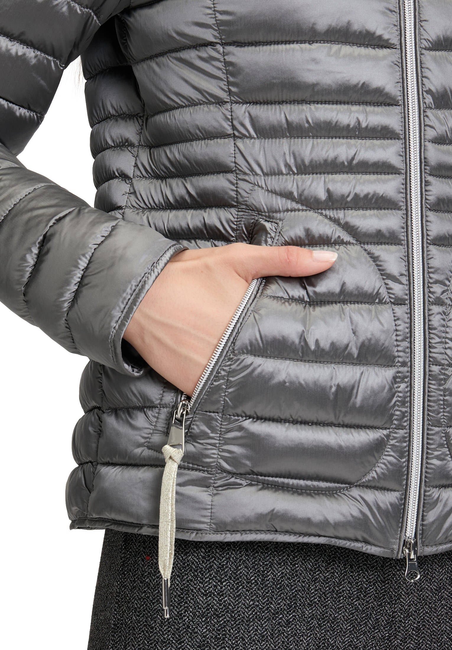 Cartoon Steppjacke »Steppjacke mit Reißverschlusstaschen«