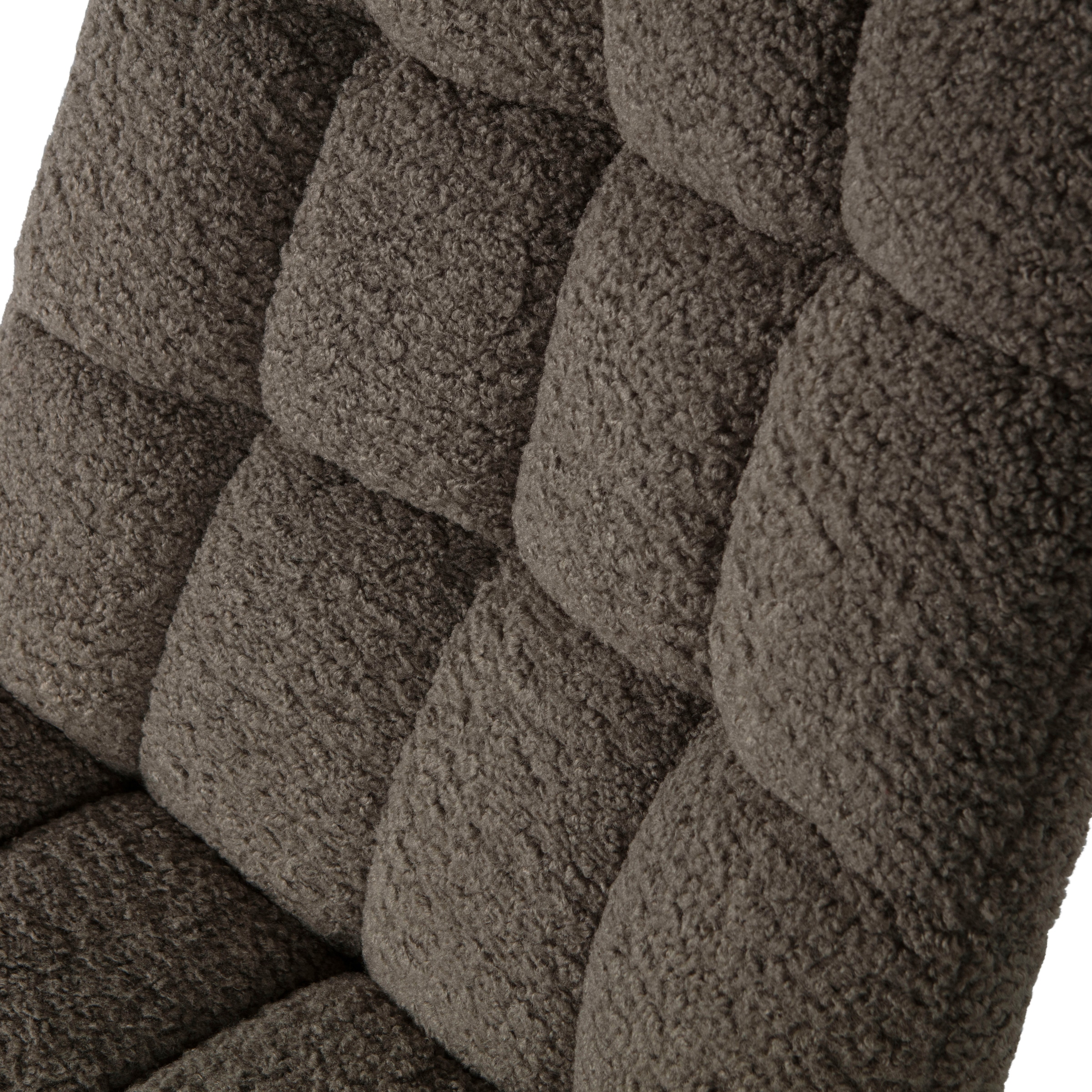 WOOOD Drehsessel »Job mit Teddy-Bezug und Drehmechanismus B 70 x T 85 x H 101 cm« Sehr hohe Verschleißfestigkeit, Tragkraft 140 kg, 360° Drehmechanismus