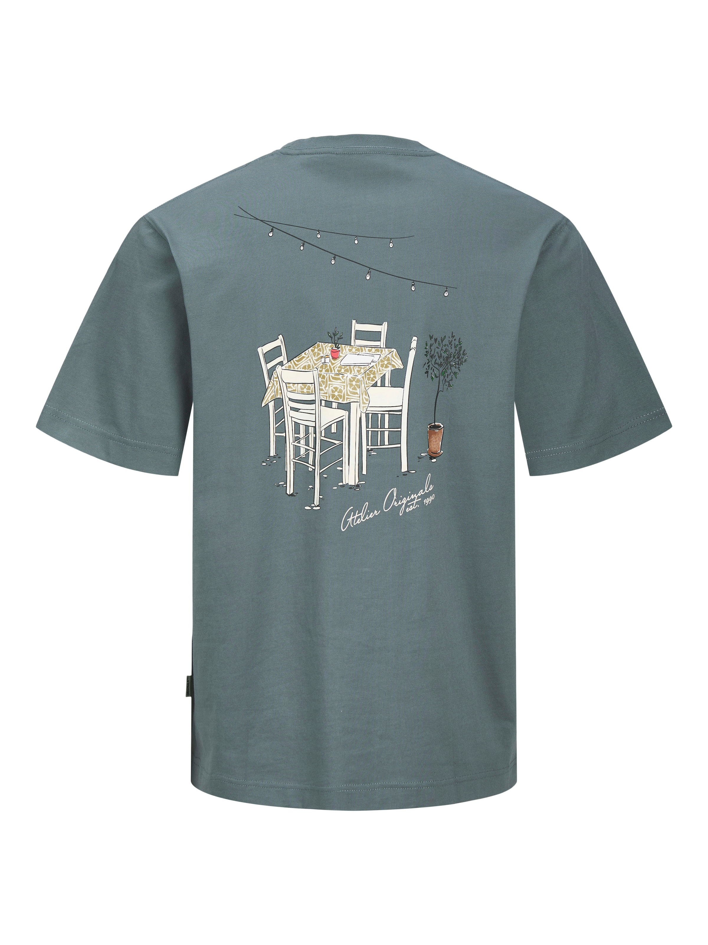 Jack & Jones T-Shirt »JORISLINGTON BACK TEE SS CREW NECK SN«