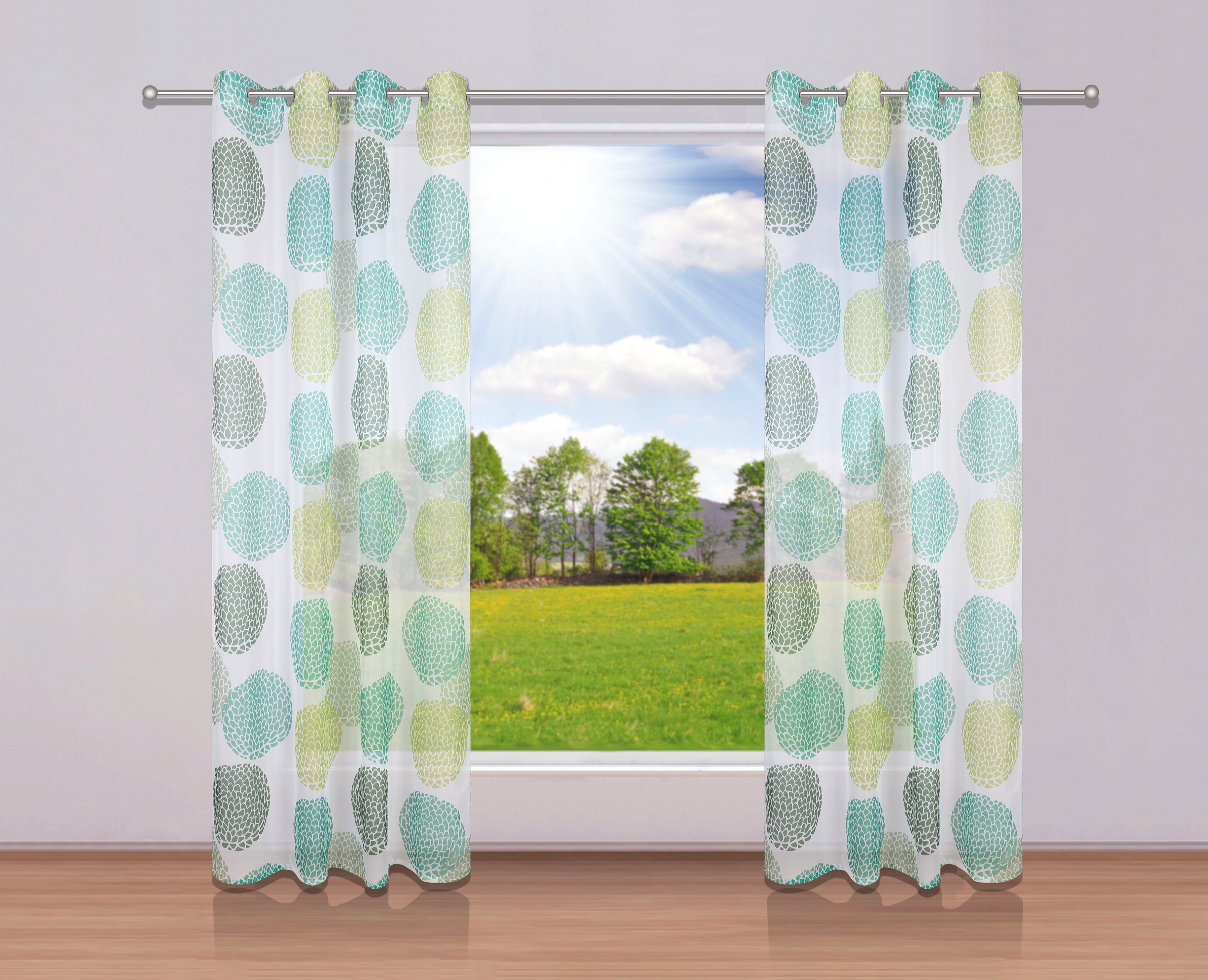 home my »BELEM«, OTTO Transparent, Voile, Gardine Schal, Polyester bei 1 (1 kaufen St.),