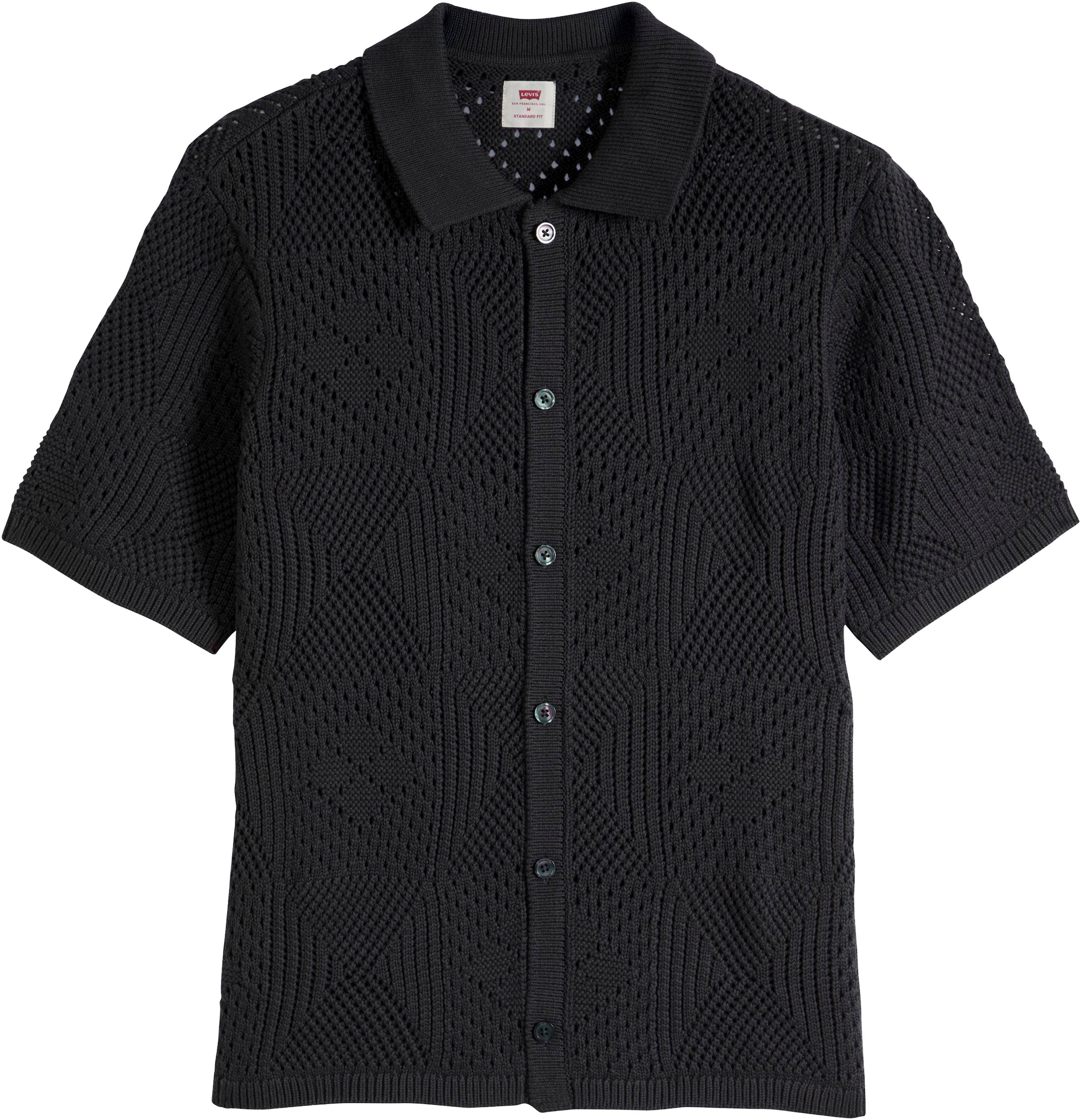 Levi's® Strickpullover »SWEATER CAMP SHIRT« mit Strickmuster