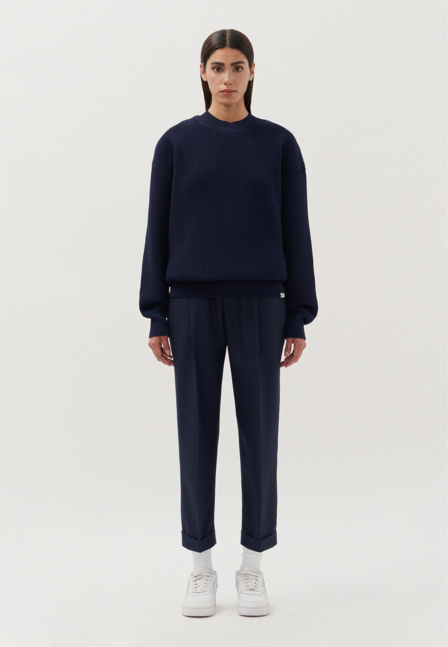 studio seidensticker Strickpullover »Studio«, Langarm Rundhals