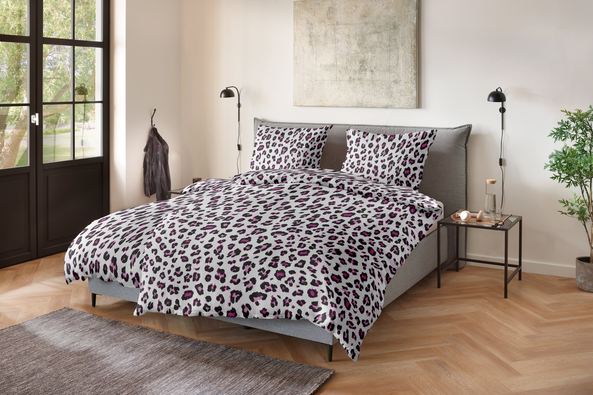 Primera Bettwäsche »Soft-Seersucker-Bettwäsche Serval« 2