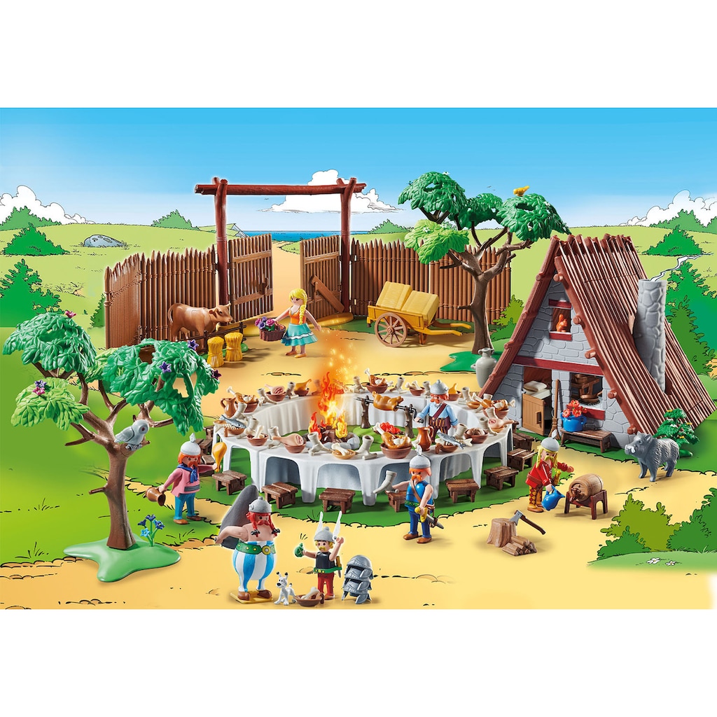 Playmobil® Konstruktions-Spielset »Großes Dorffest (70931), Asterix«, (310 St.)