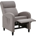 ATLANTIC home collection TV-Sessel, mit Relax- und Schlaffunktion