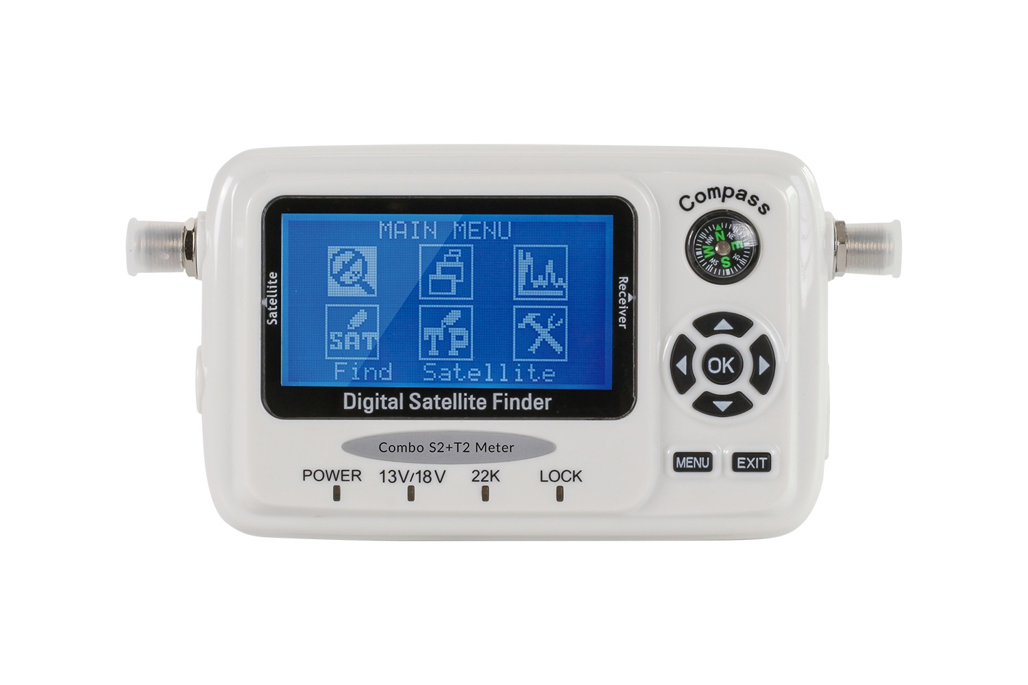 Opticum Red Satfinder »OPSC-1 DVB-T/T2/S/S2 FINDER«, Combo Signalfinder Sat und Terrestrisch