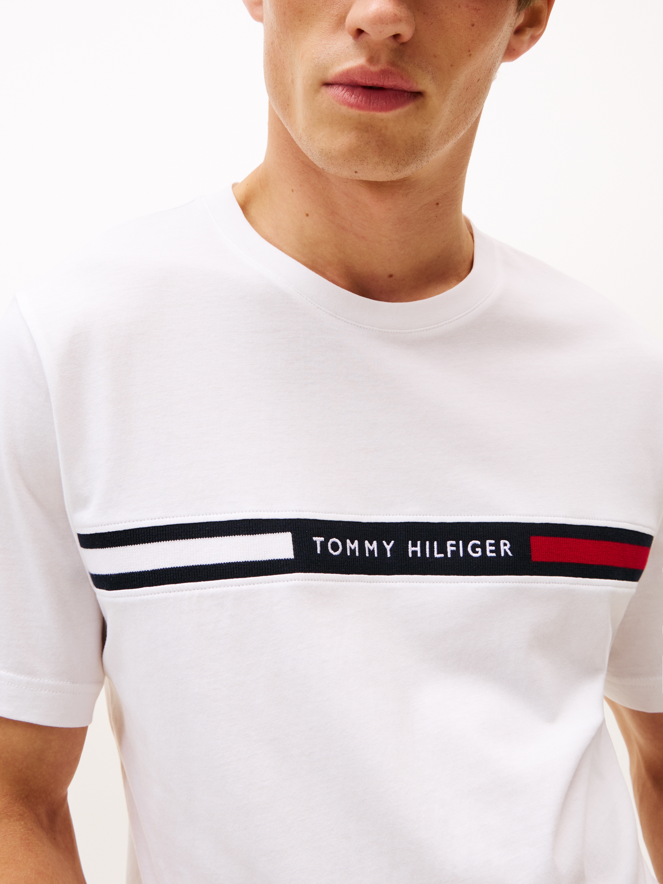 Tommy Hilfiger T-Shirt »HILFIGER CHEST INSERT TEE«