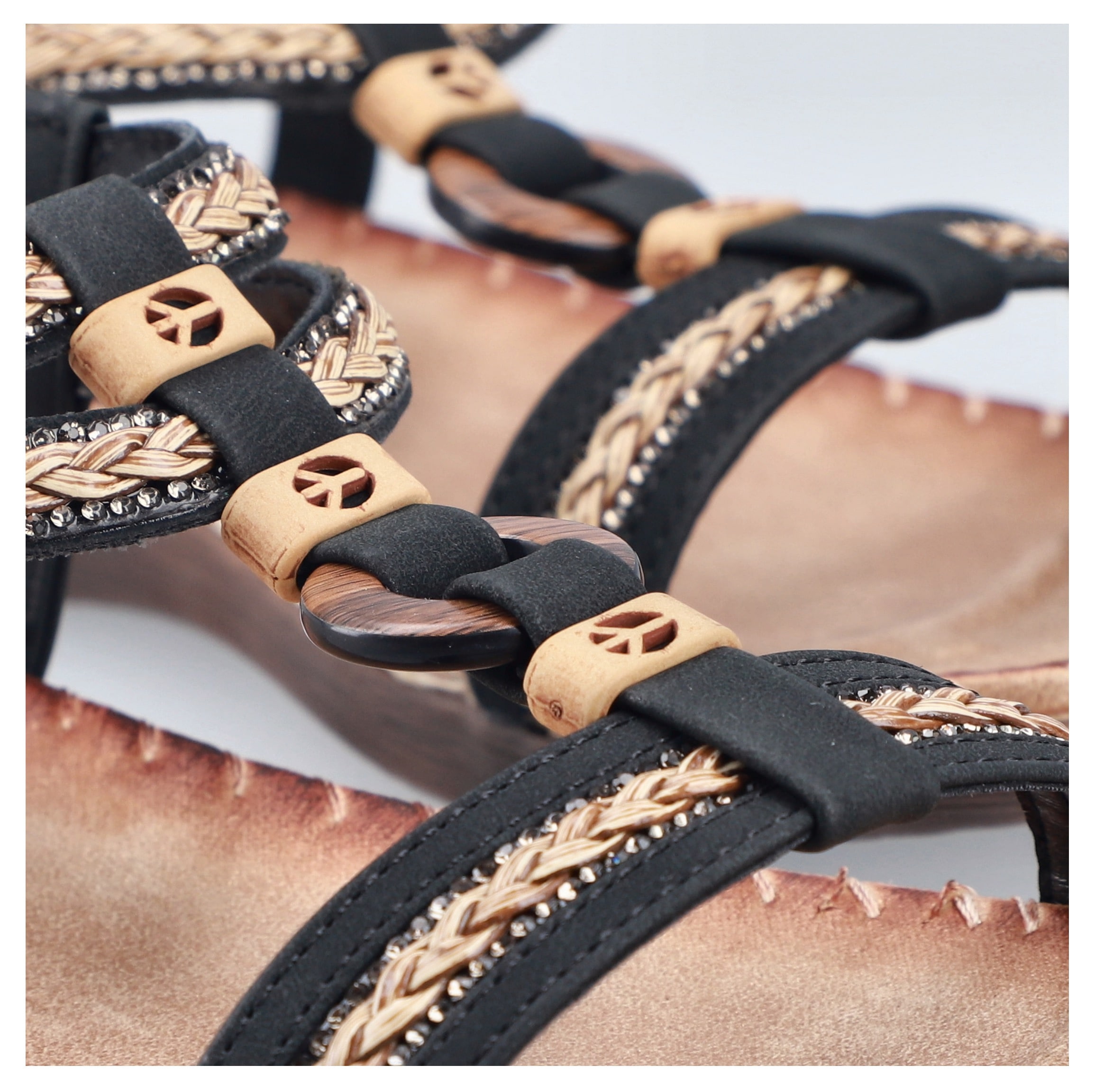 Rieker Sandale  Sommerschuh, Urlaubsschuh, Schlupfsandale mit Gummizug