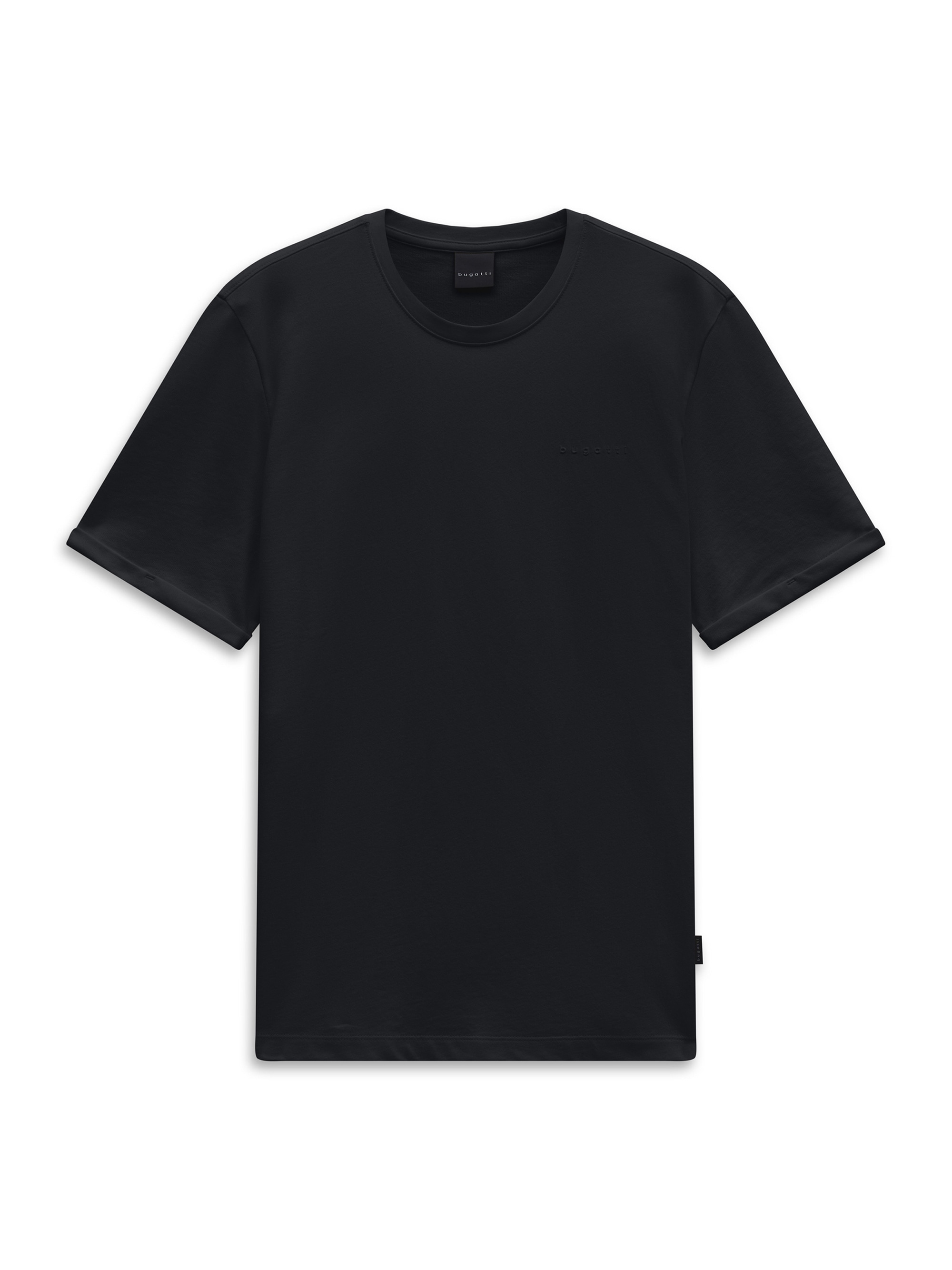 bugatti »Oversized Fit« Oversized Fit Baumwolle Rundhals Brustprint