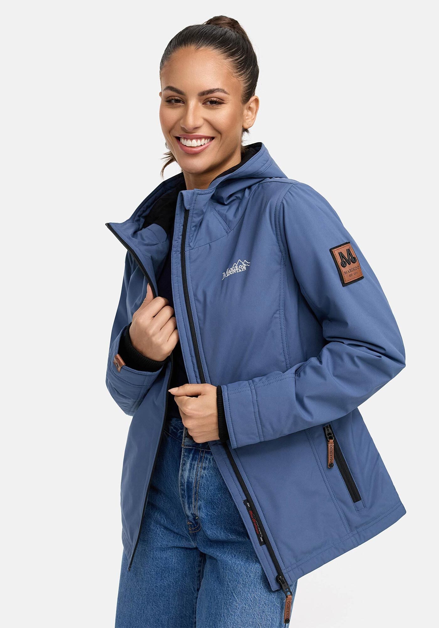 Marikoo Outdoorjacke »Marikoo Brombeere Damen Jacke B862«