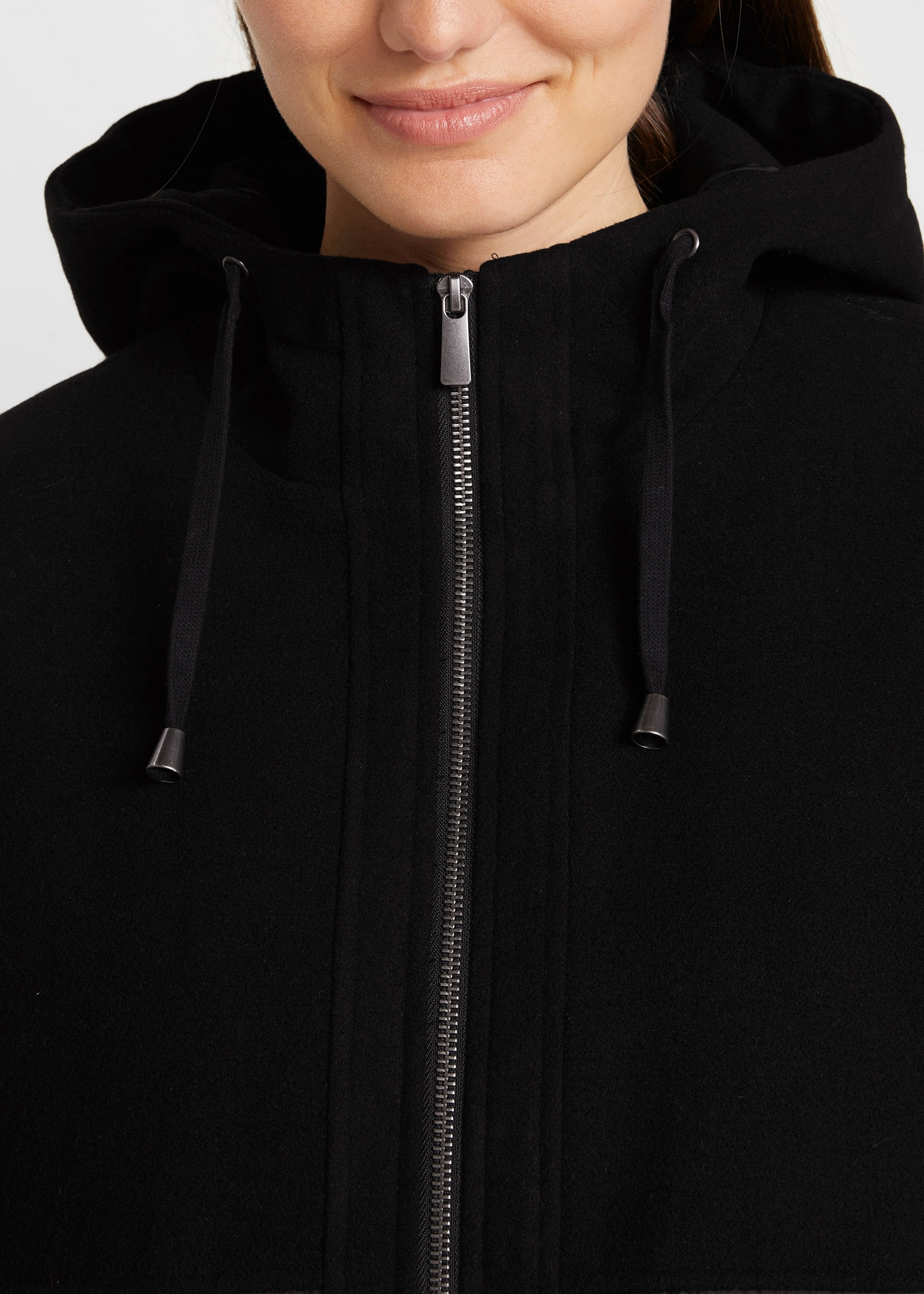 bonprix Wintermantel Mantel in Materialmix