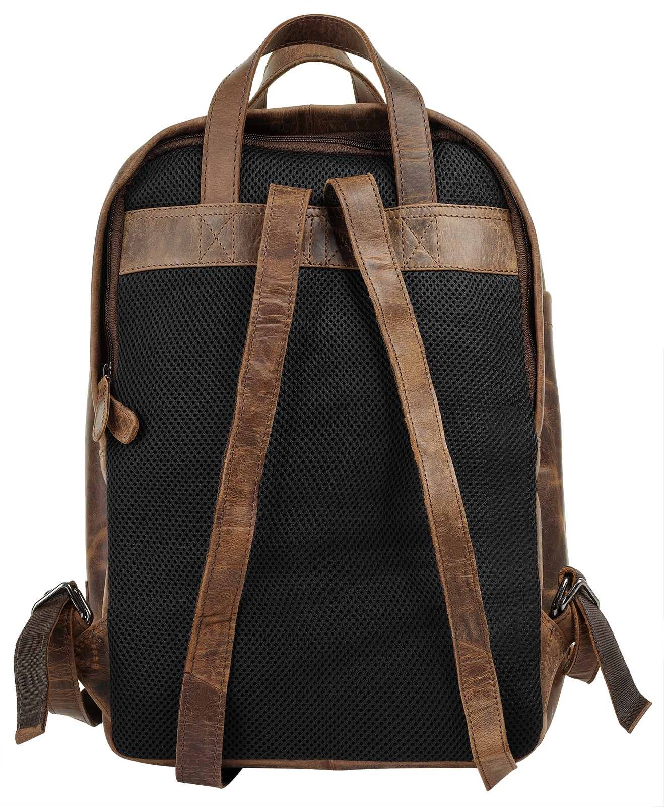 Bagan Laptoprucksack, echt Leder