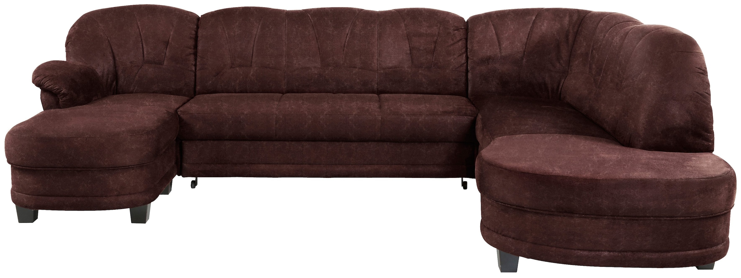 Home affaire Wohnlandschaft »Camelita, viel Platz, bequem und zeitlos, Breite 289cm, U-Form« wahlweise mit Bettfunktion