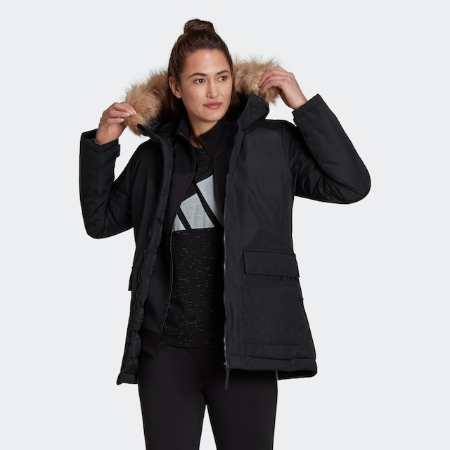 Shop HOODED OTTO Kapuze adidas PARKA«, Sportswear Outdoorjacke im Online »UTILITAS mit