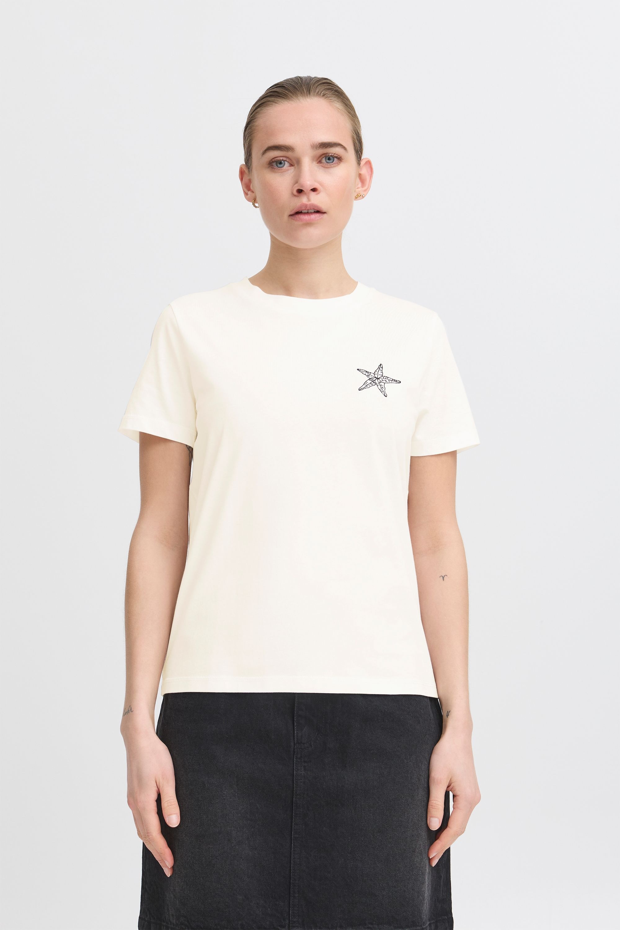 Ichi Rundhalsshirt »Rundhalsshirt IHCAMINO«