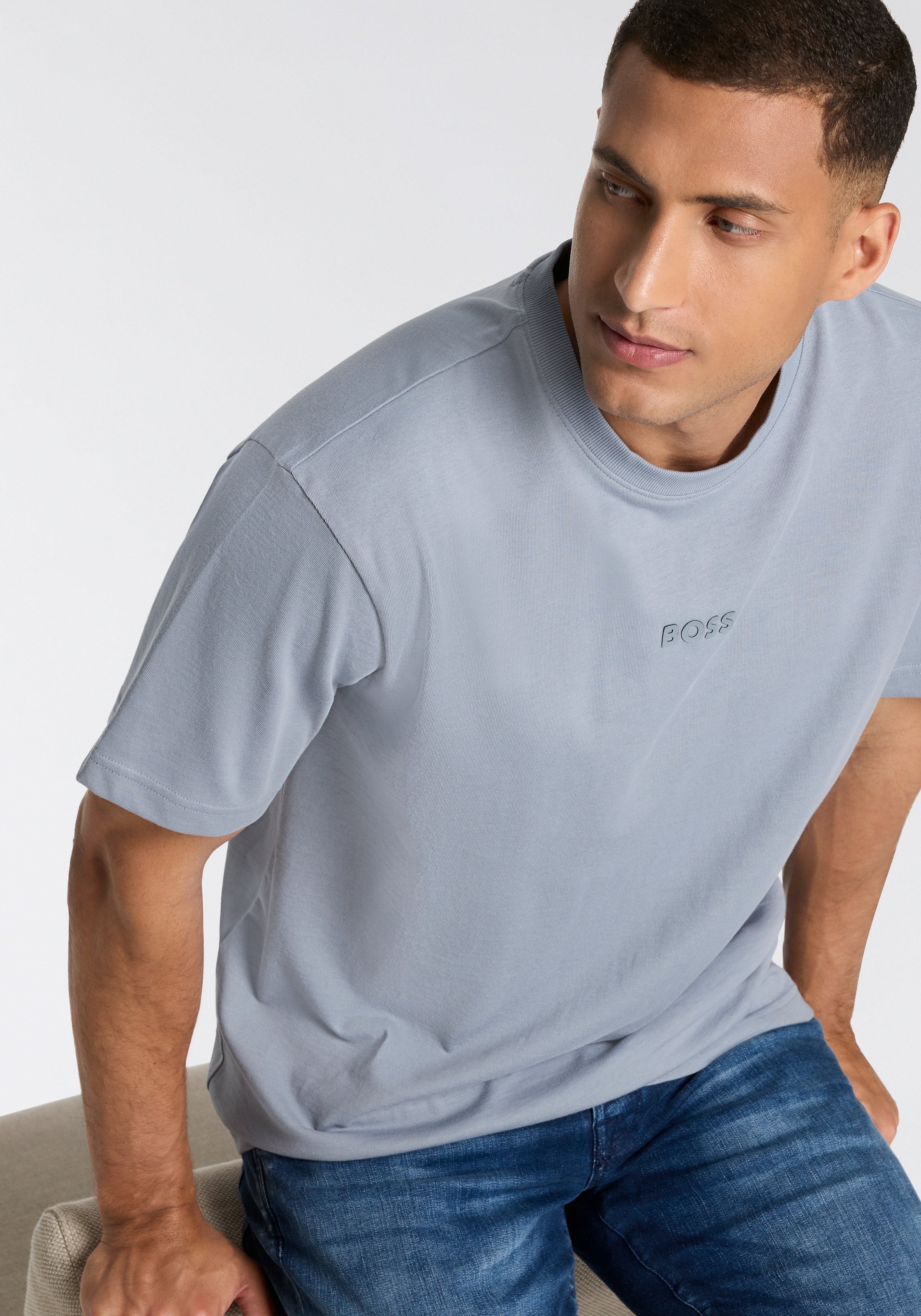 BOSS GREEN T-Shirt »Tee«, mit Rundhalsausschnitt
