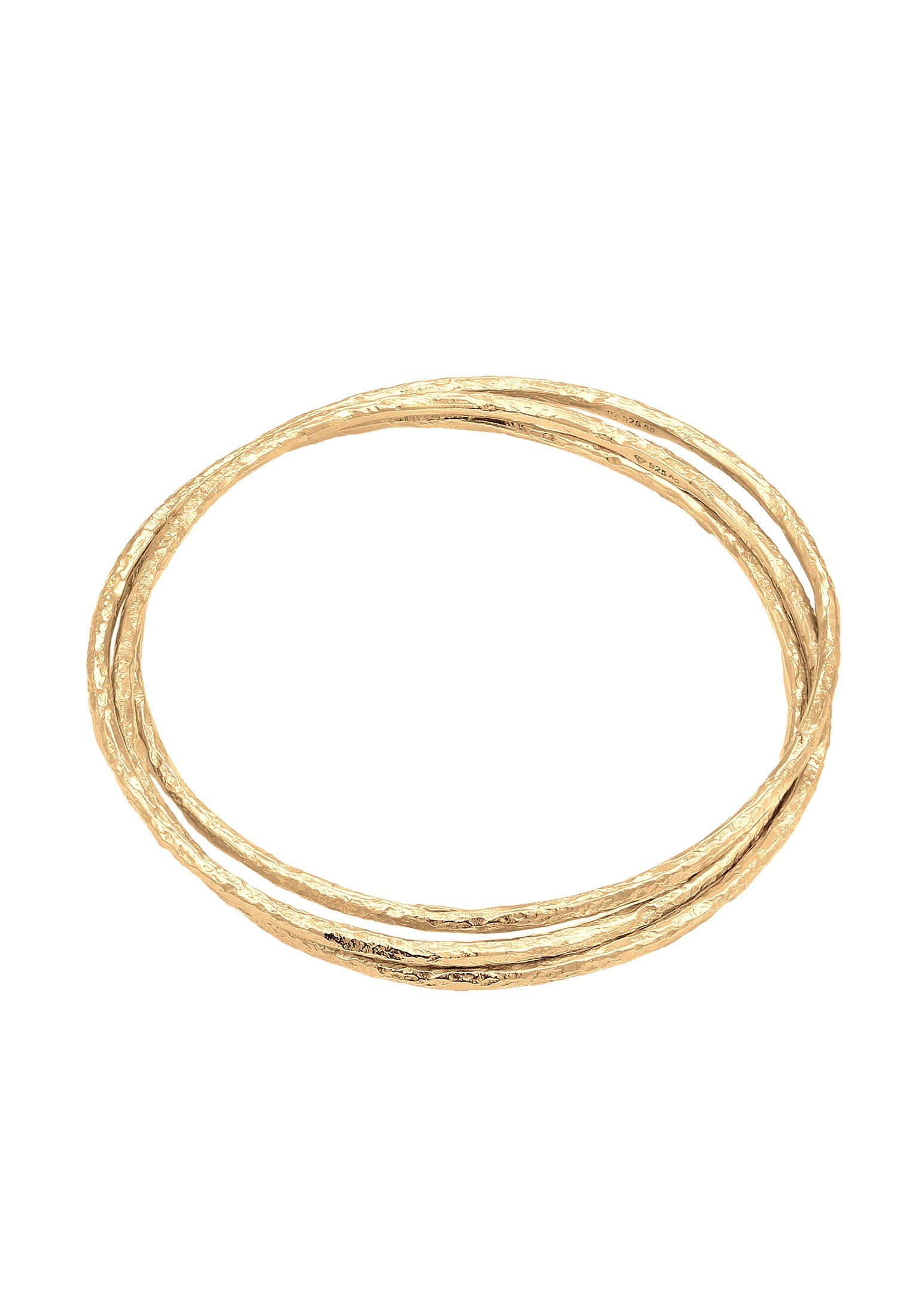 Elli Premium Armreif »Armband Armreif Dreifach 925 Sterling Silber«