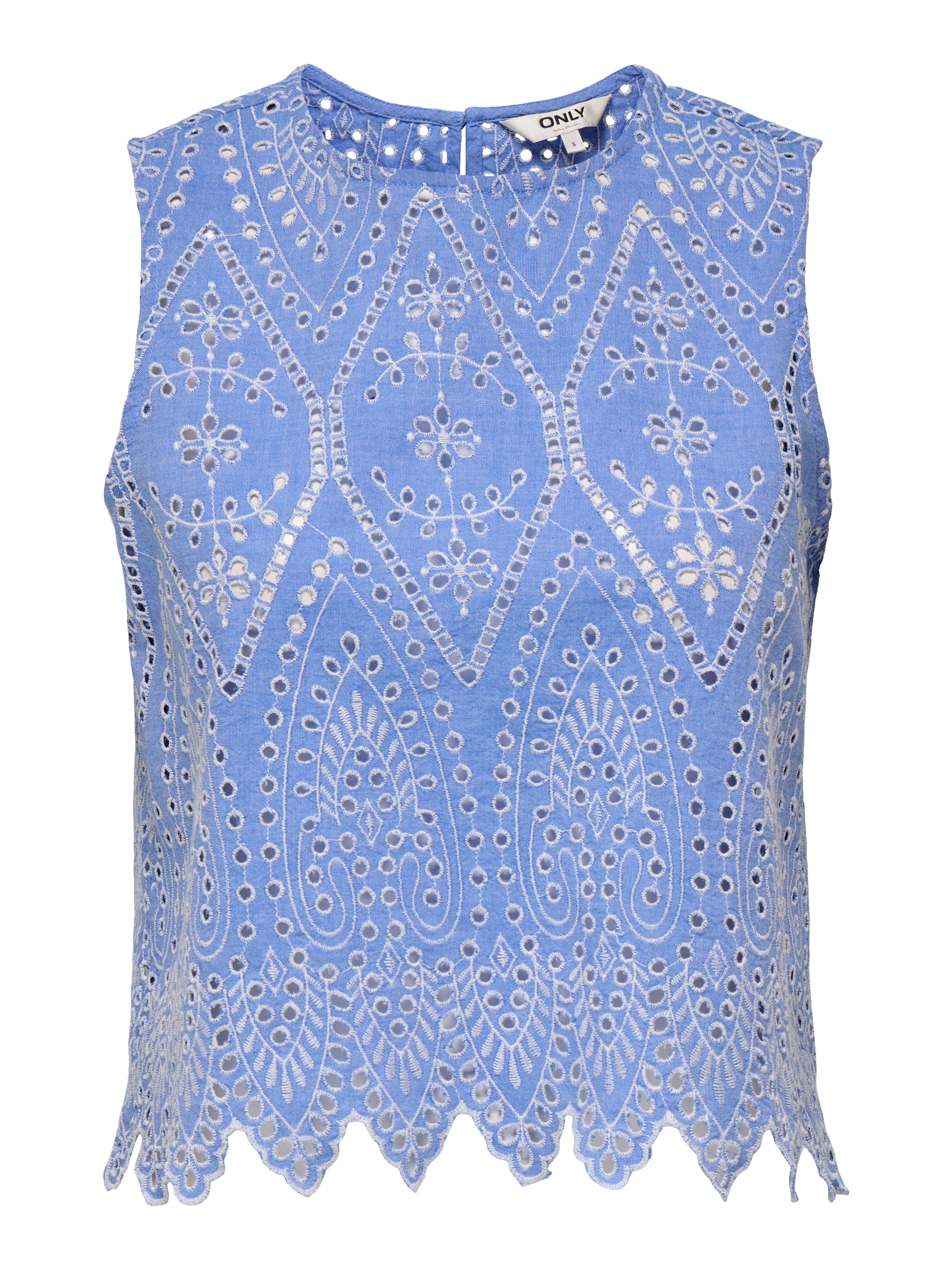 ONLY Spitzentop »ONLTULUM SL EMB TOP NOOS WVN«