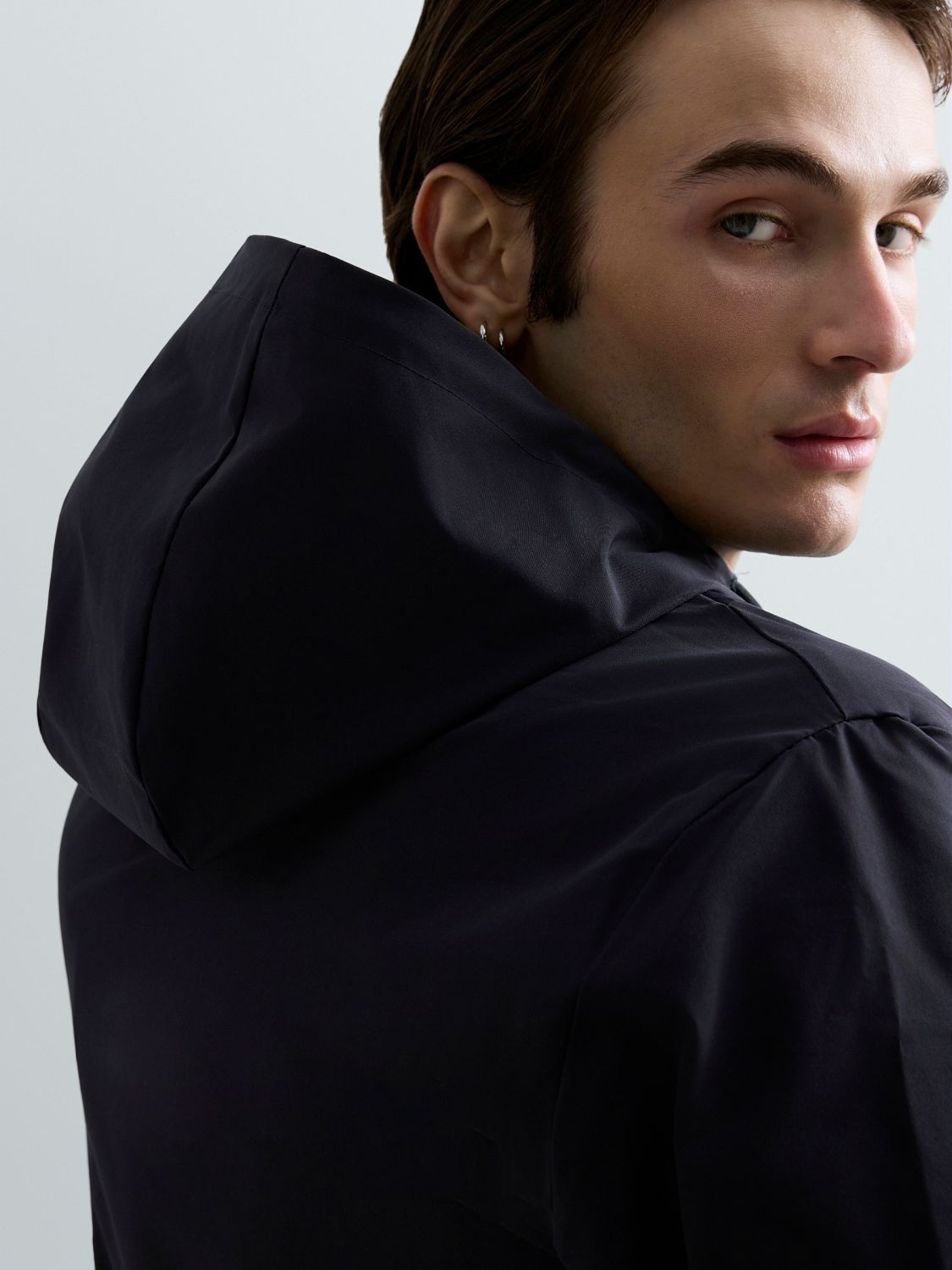 Replay Kurzjacke mit Kapuze mit Kapuze