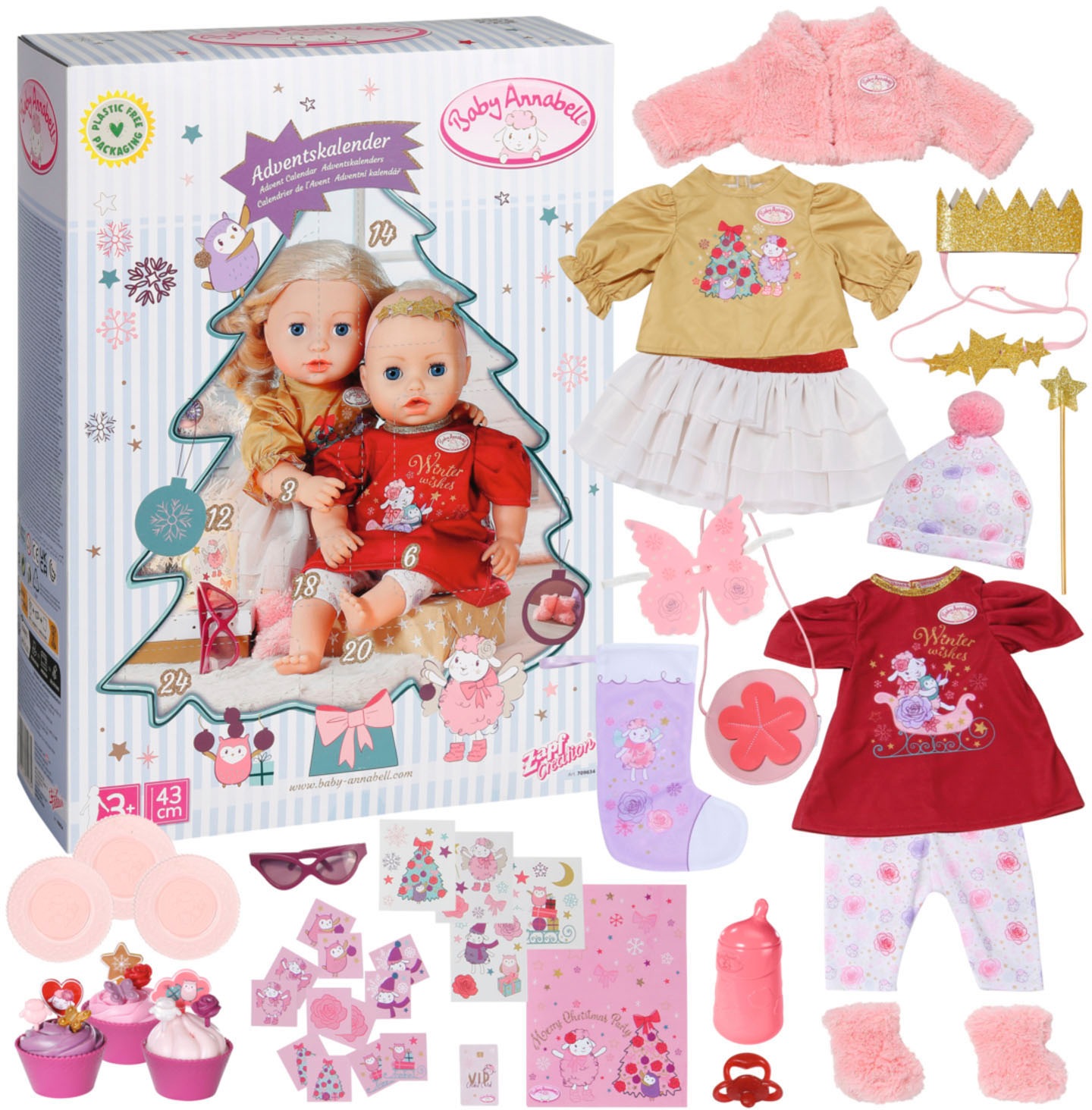 Baby Annabell Spielzeug-Adventskalender »Baby Annabell®«, ab 3 Jahren