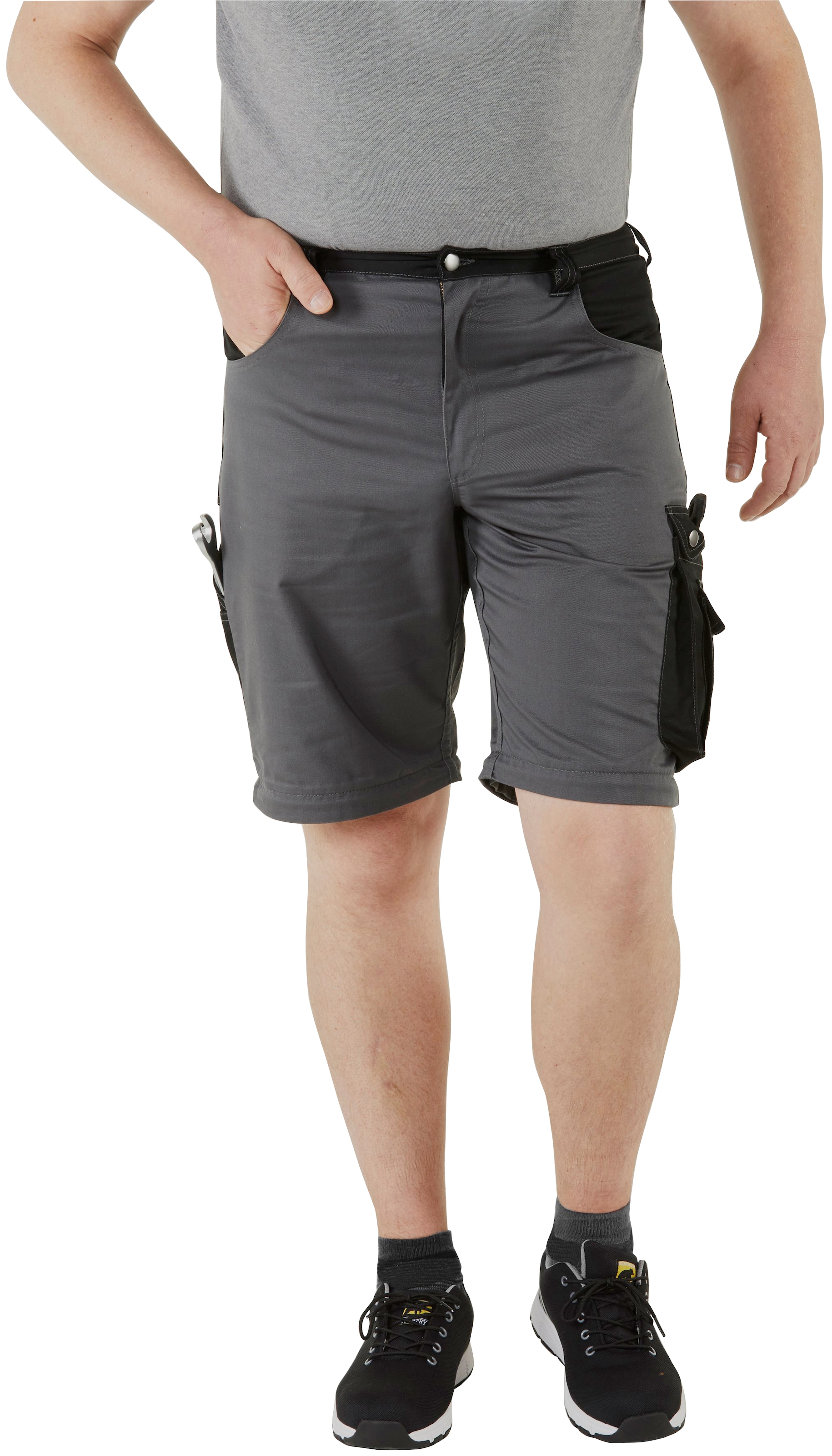 Northern Country Arbeitshose »Worker«, (verstärkter Kniebereich, Beinverlängerung möglich, 8 Taschen), mit Zipp-off Funktion: Shorts und lange Arbeitshose in einem