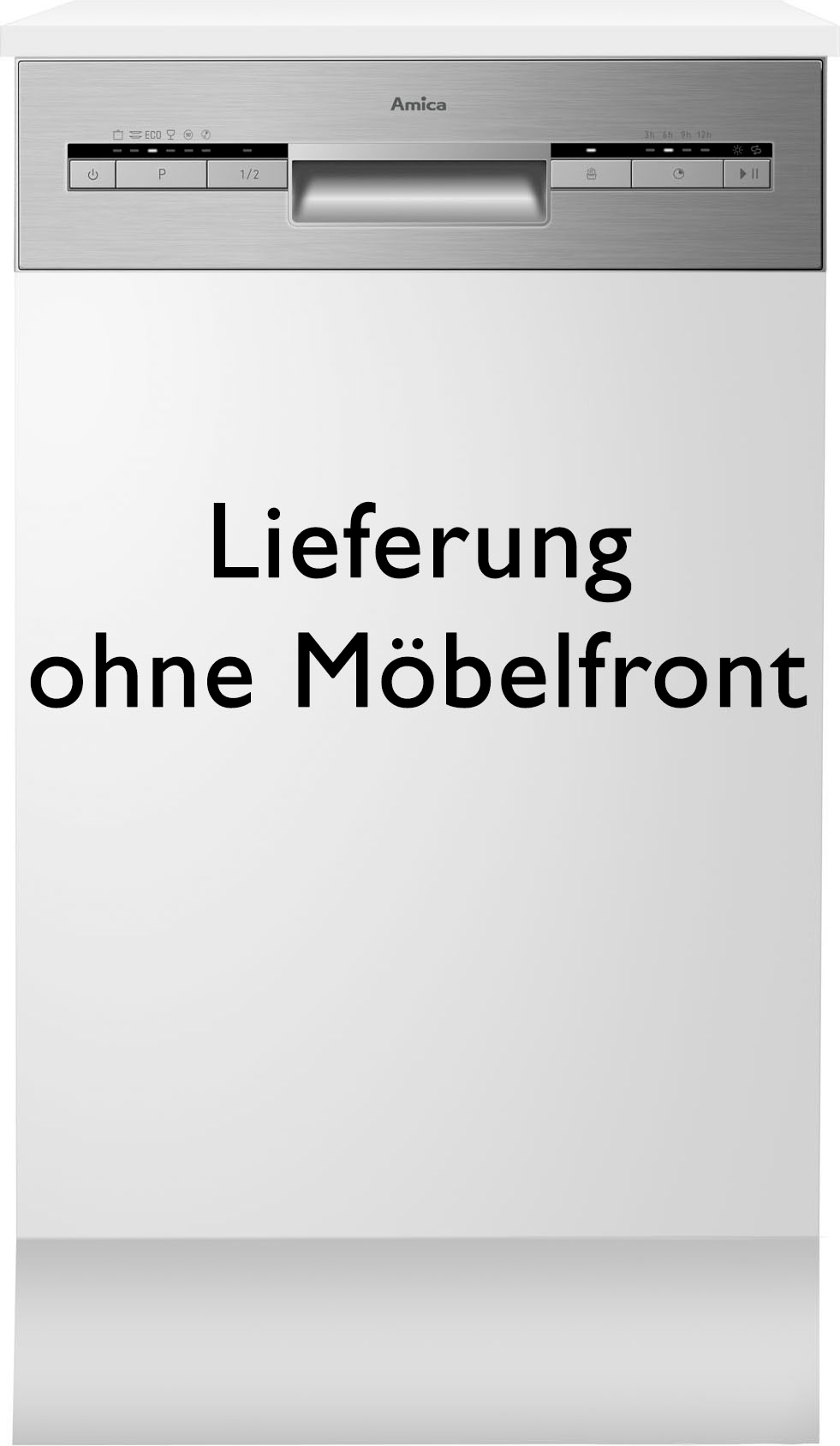 Amica vollintegrierbarer Geschirrspüler »EGSP 560 911 E« 10 Maßgedecke