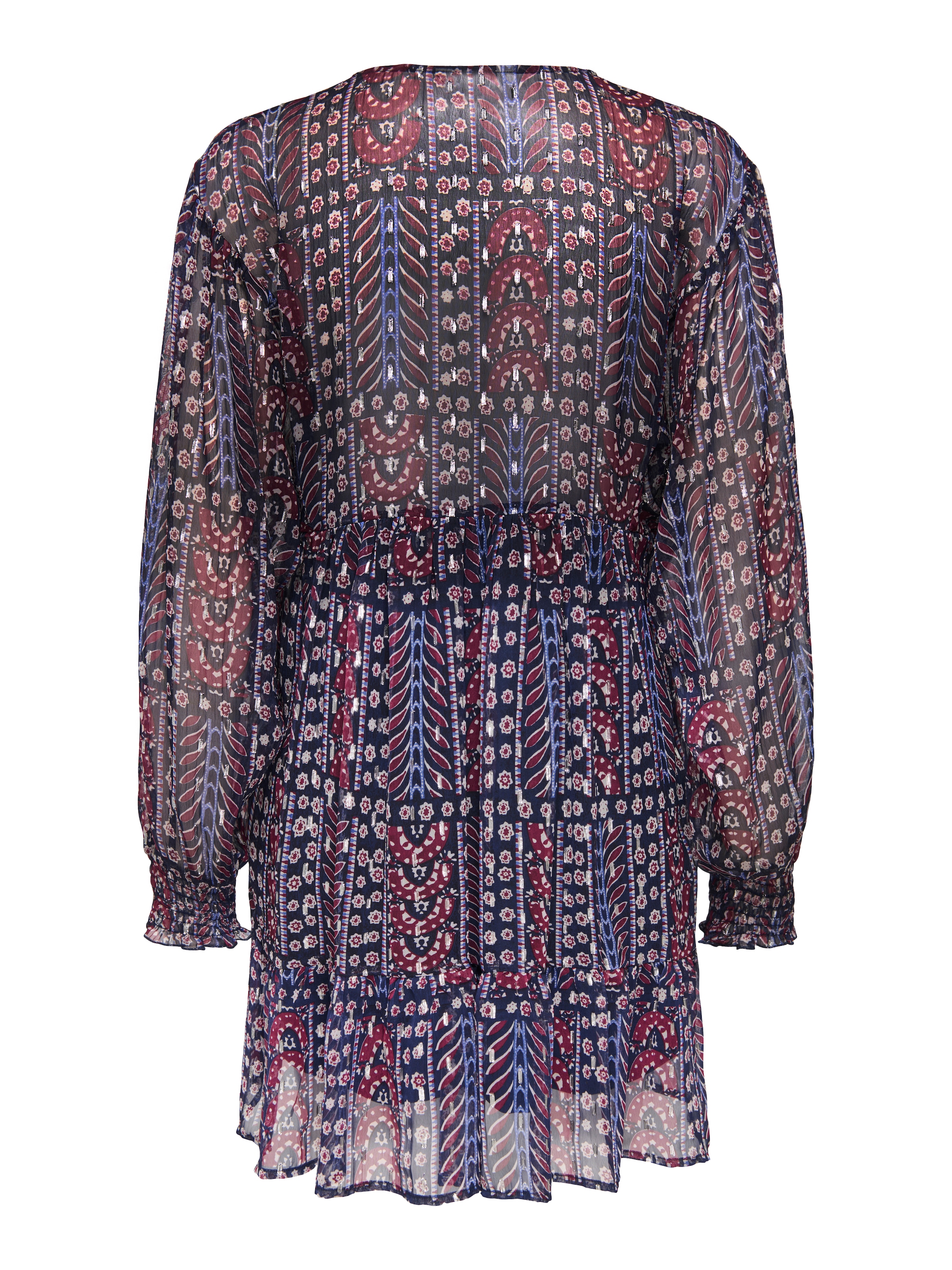 ONLY Chiffonkleid »ONLSIRA L/S SHORT DRESS WVN«