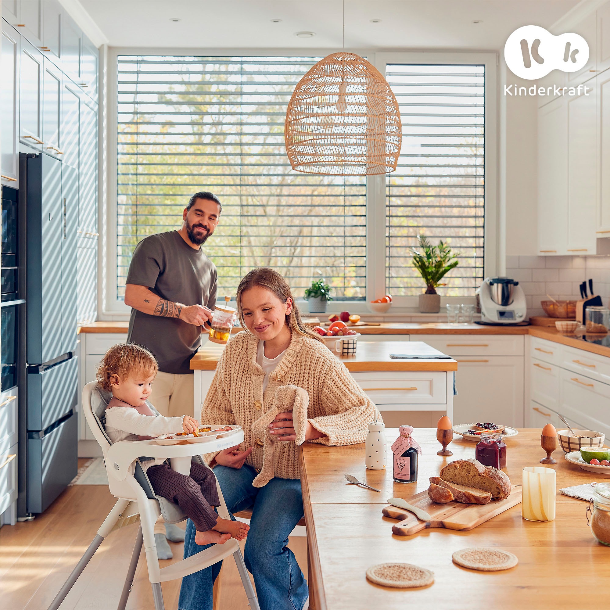 Kinderkraft Hochstuhl »DINNLY«