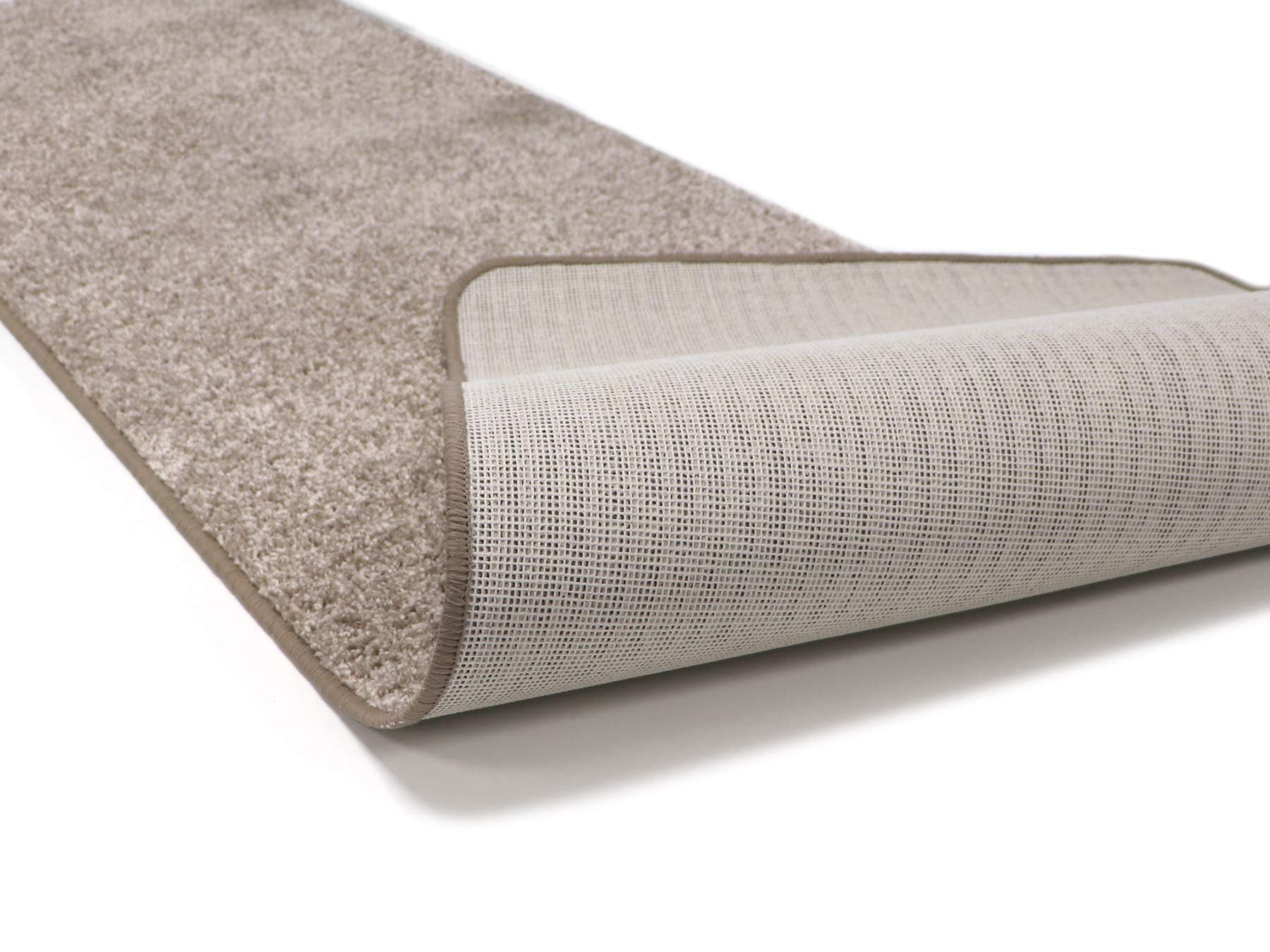 Primaflor-Ideen in Textil Läufer »Teppich MUMBAI«, rechteckig, 13 mm Höhe, Teppich-Läufer, weicher Kurzflor, Uni-Farben