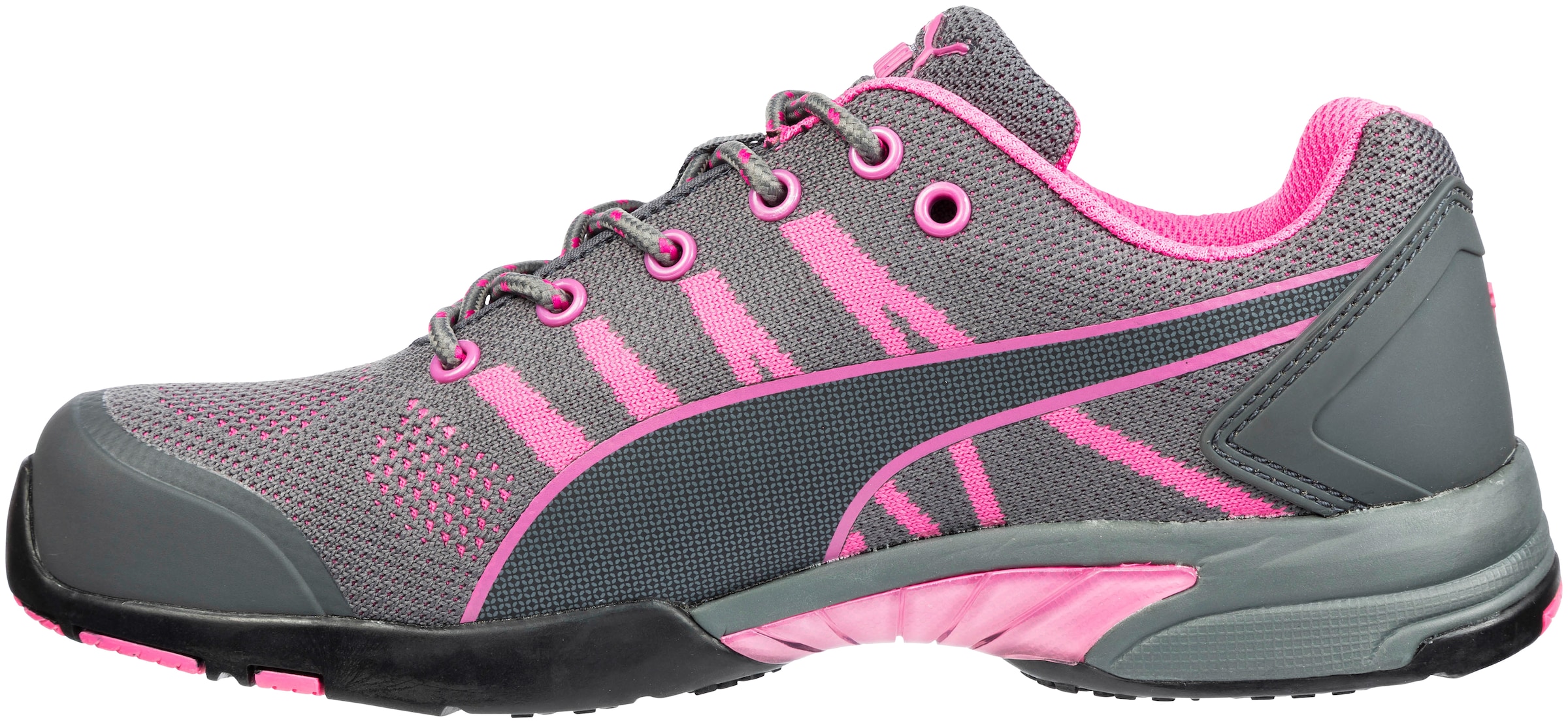 PUMA Safety Sicherheitsschuh »Celerity Knit Pink«, Damen S1 Arbeitsschuh, dämpfendes IQ.CELL Fußbett, BreathActive Futter