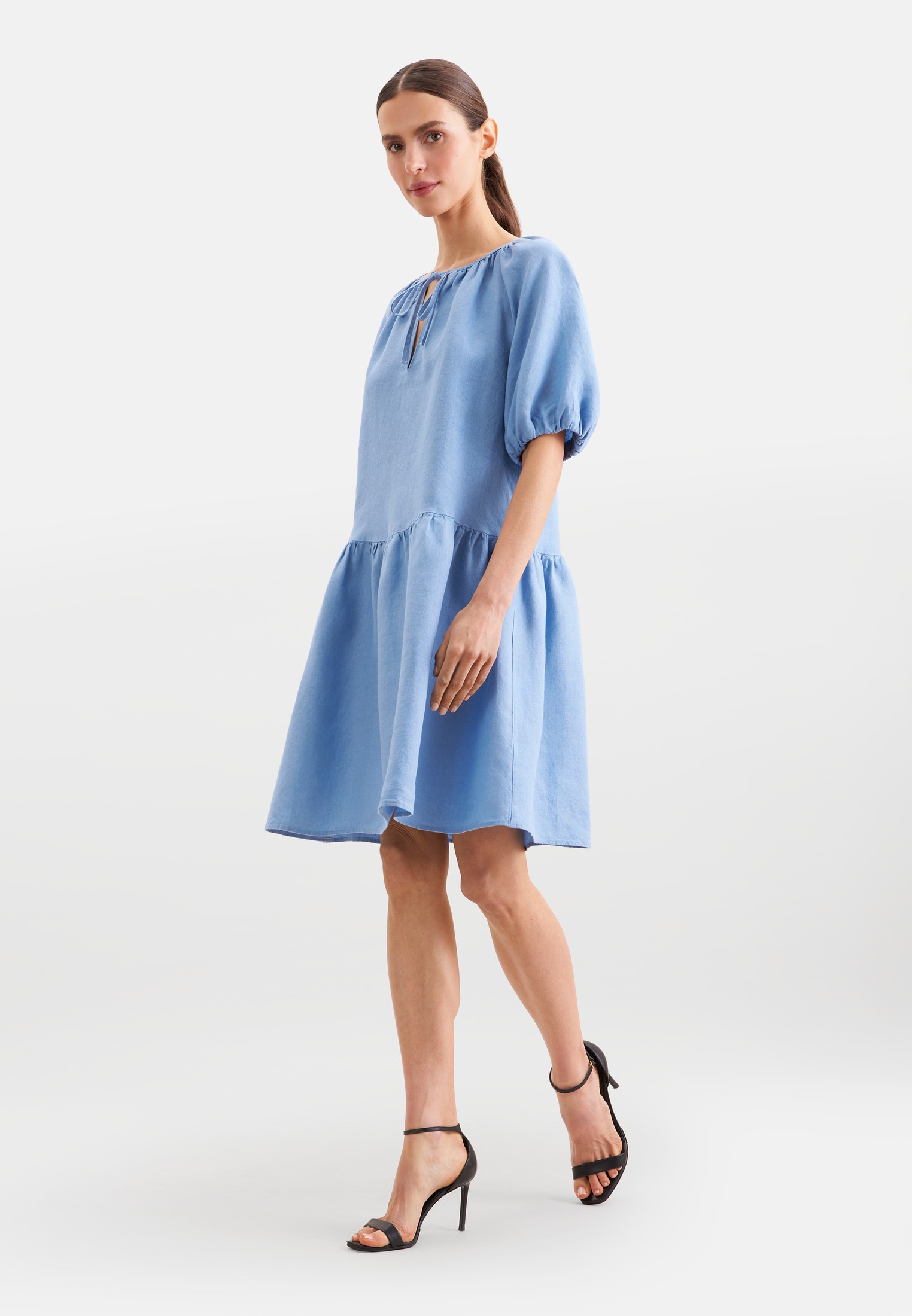 seidensticker Sommerkleid 1/2 Rundhals Uni